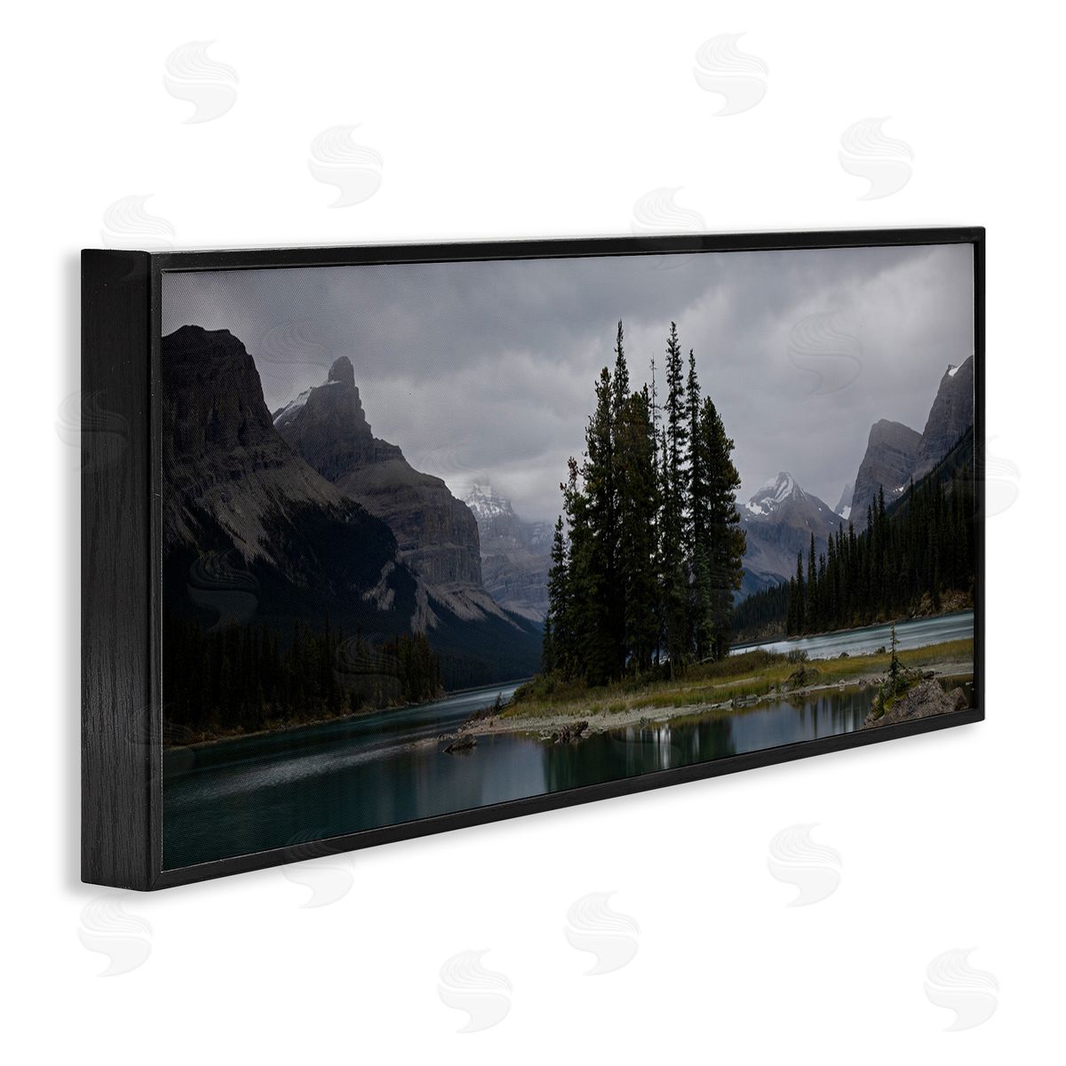 Daniel Sproul Fir Tree Forest Lake Landscape Moody Weather Photography