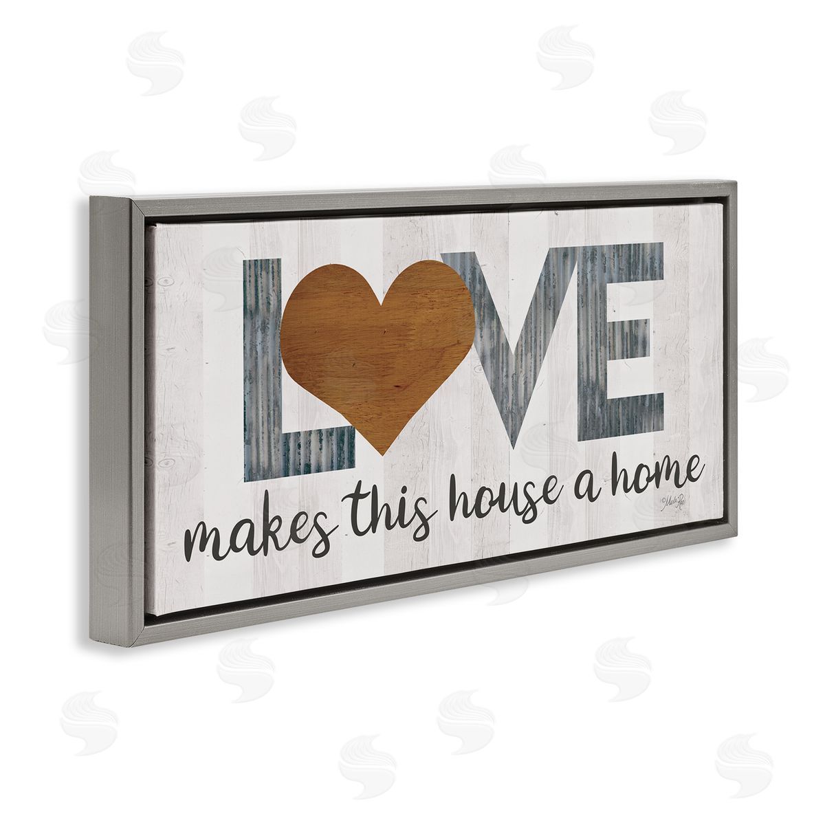 Marla Rae Love Makes House a Home Motivational Family Phrase
