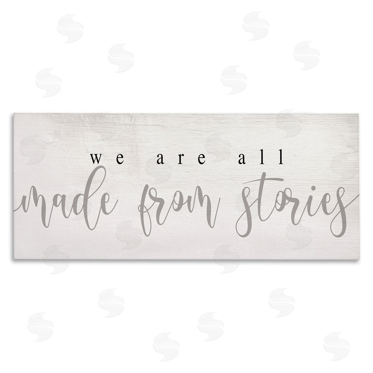 Stupell Studio We Are Made fr_sideom Stories Phrase Motivational Family
