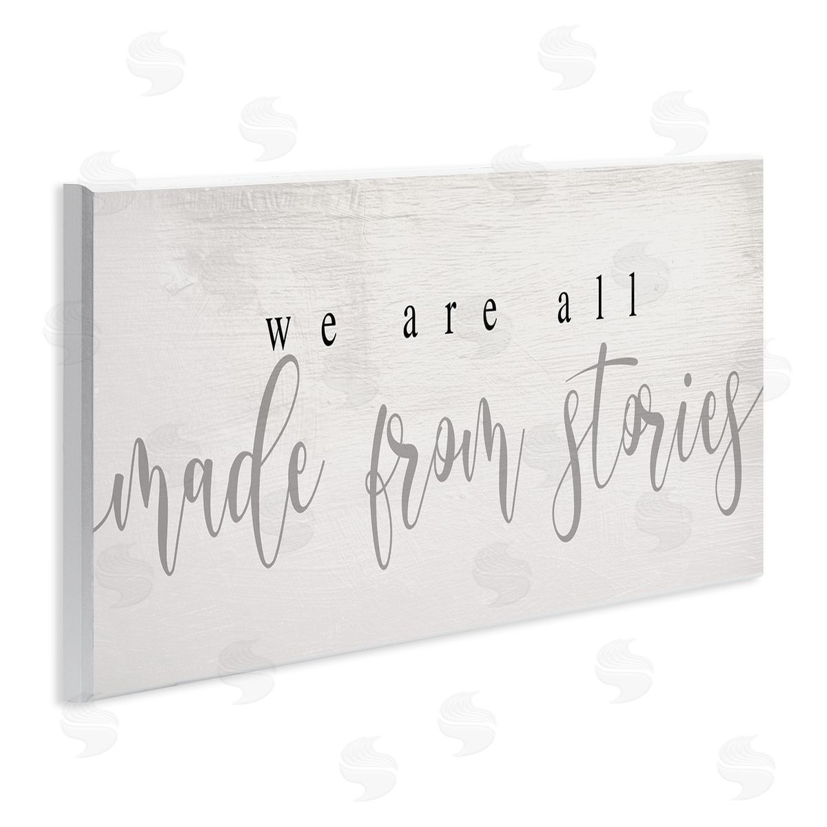 Stupell Studio We Are Made fr_sideom Stories Phrase Motivational Family