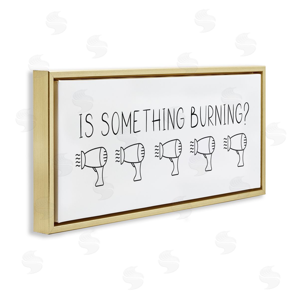 Susan Jill Is Something Burning Bathroom Hair Drier Phrase