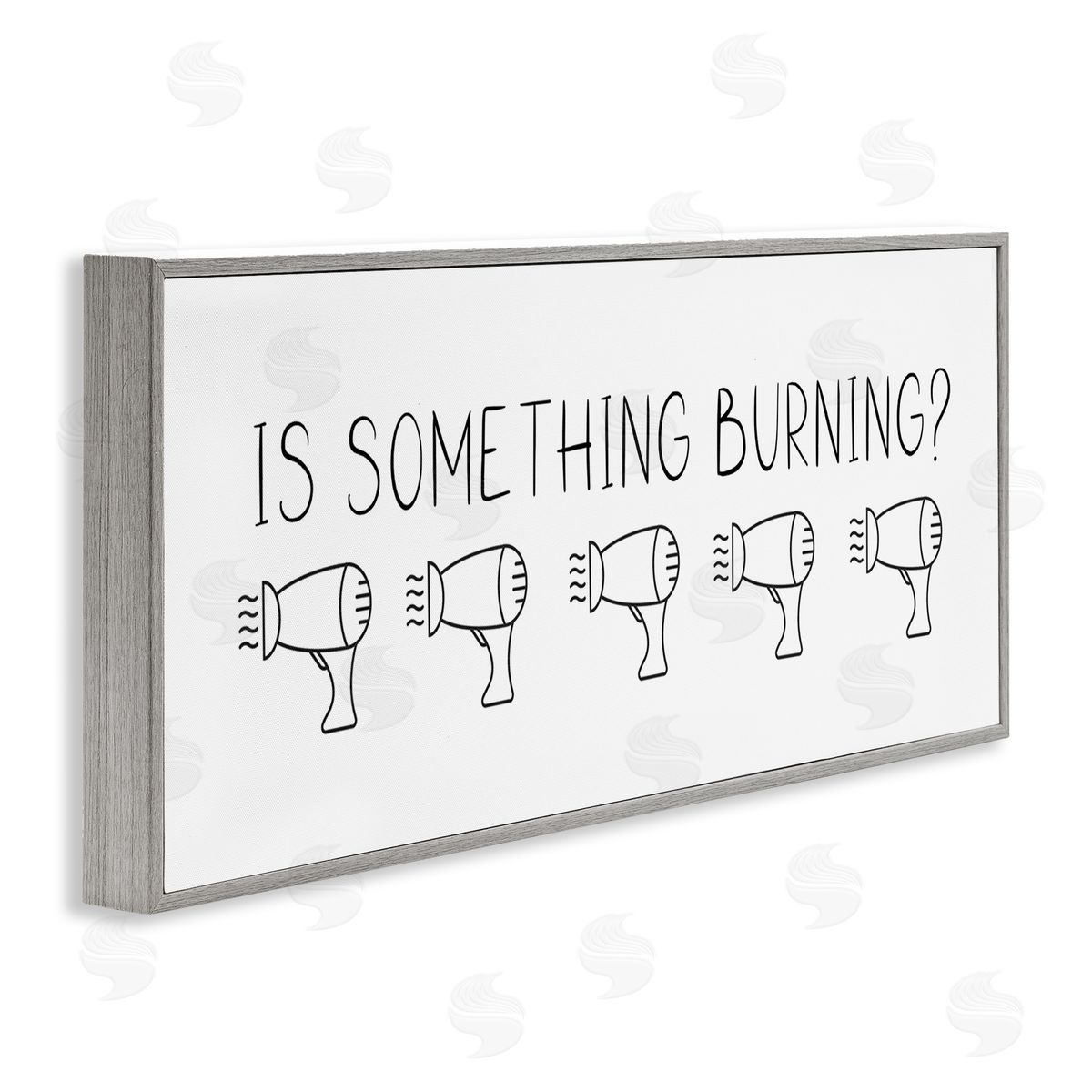 Susan Jill Is Something Burning Bathroom Hair Drier Phrase