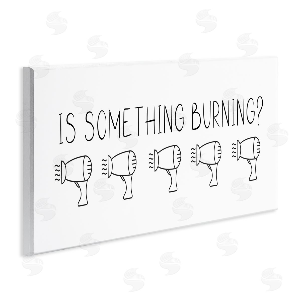 Susan Jill Is Something Burning Bathroom Hair Drier Phrase