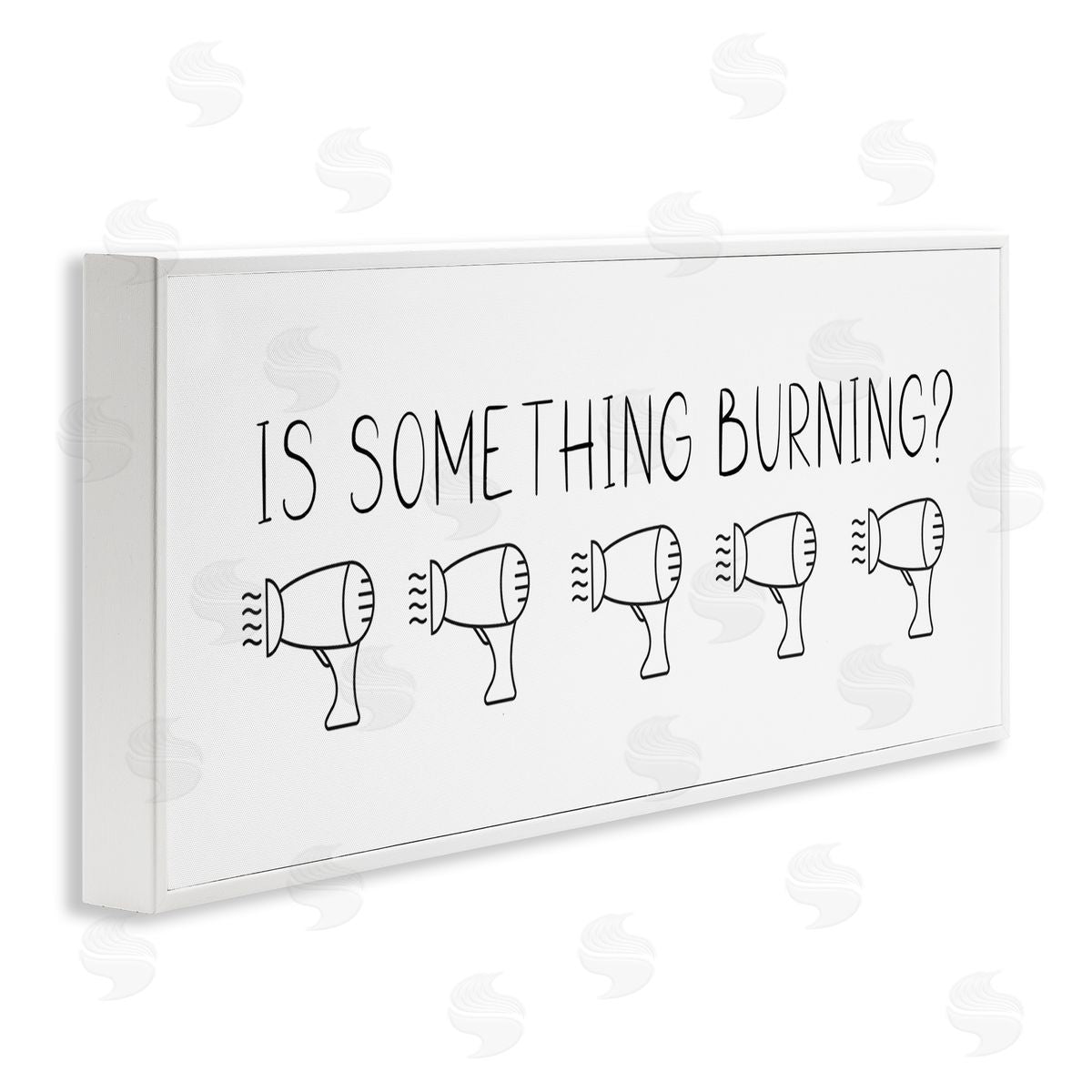 Susan Jill Is Something Burning Bathroom Hair Drier Phrase