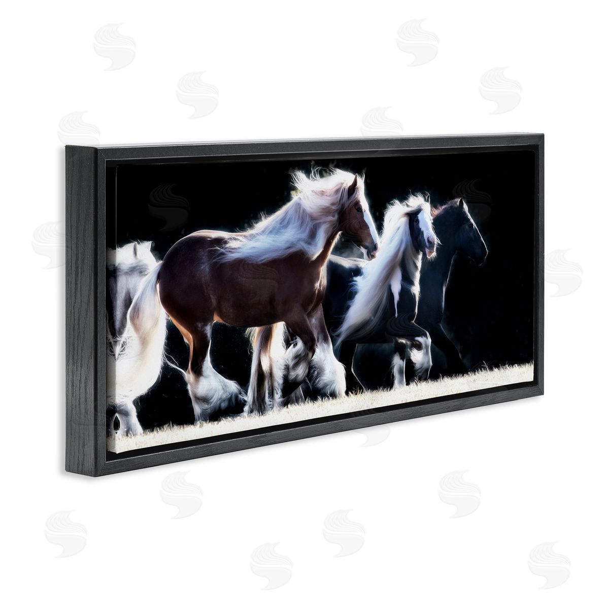 PH Burchett Colt Horse Stampede Country Field Modern Equestrian Photography