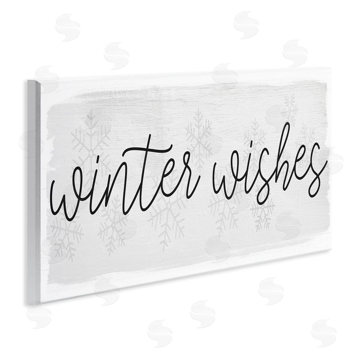 Winter Wishes Sentiment Wood Plaque Wall Art, Home Decor by Stupell Studio