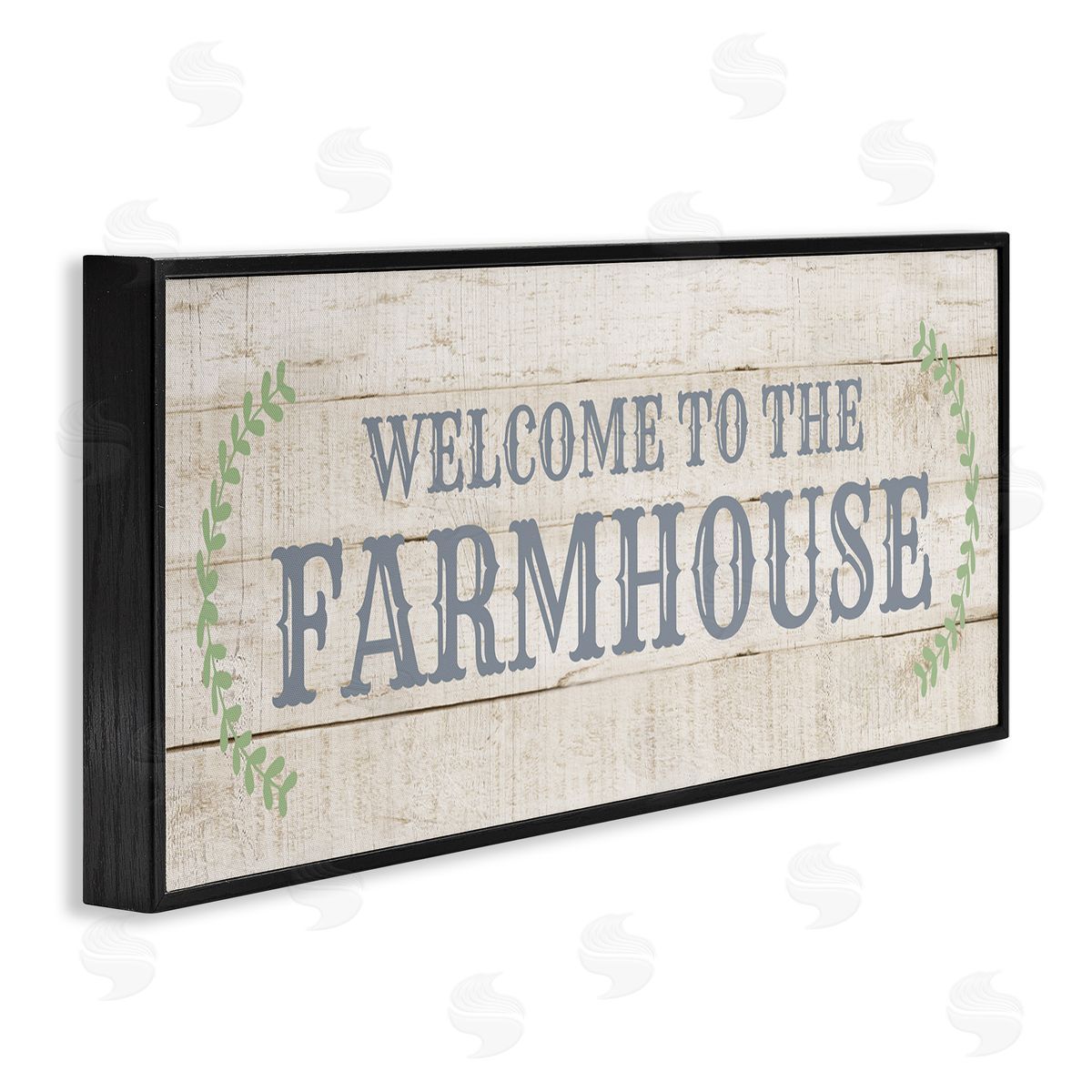 CAD Designs Welcome To The Farmhouse Phrase Country Plank Pattern