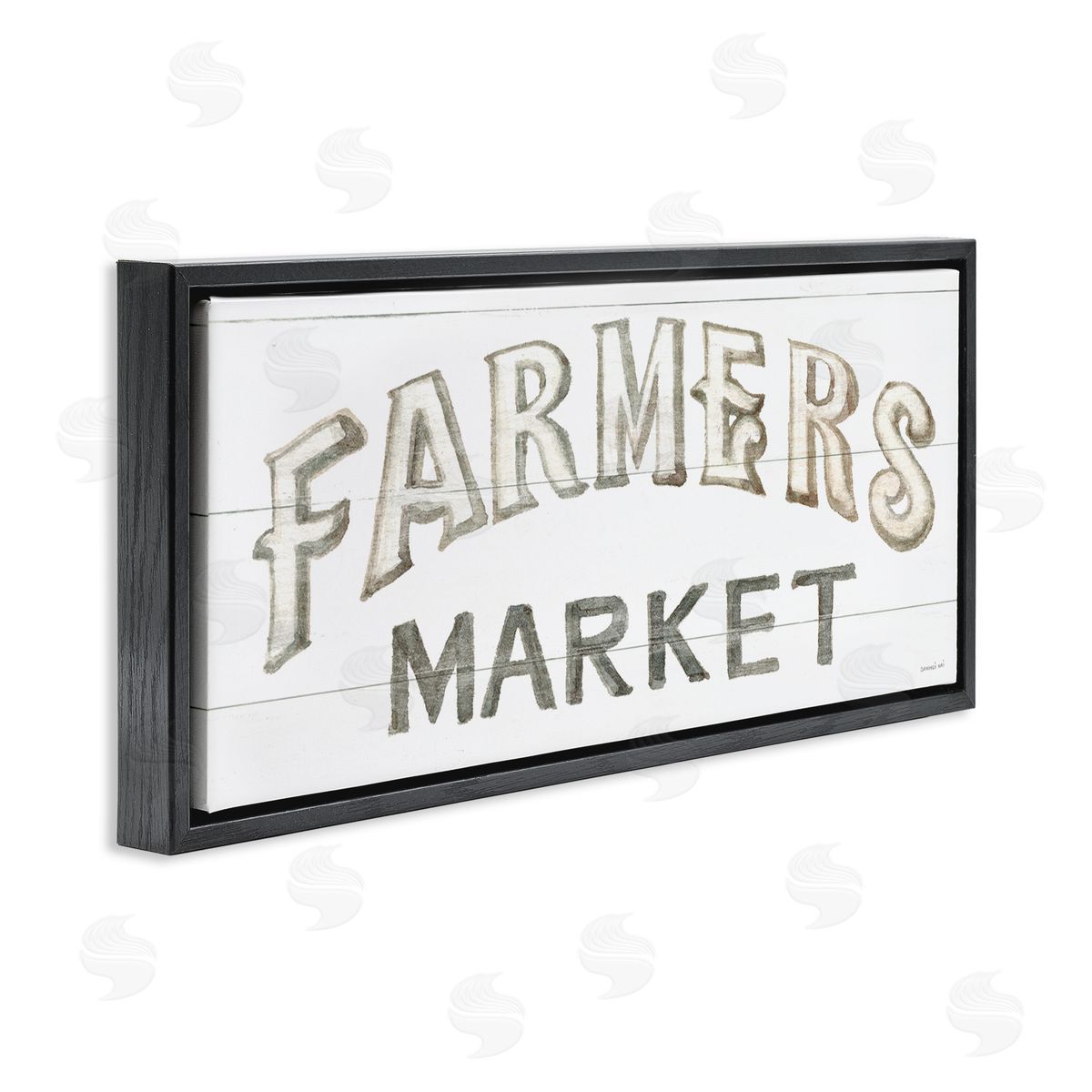 Danhui Nai Traditional Farmers Market Sign Classic Typography