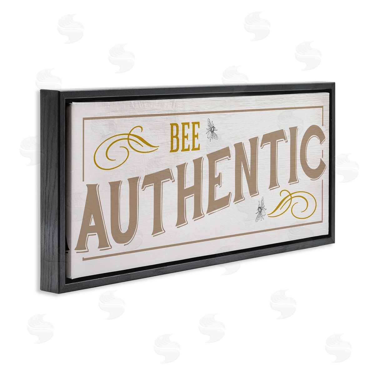 Stupell Studio Vintage Bee Authentic Sentiment Insect Pun