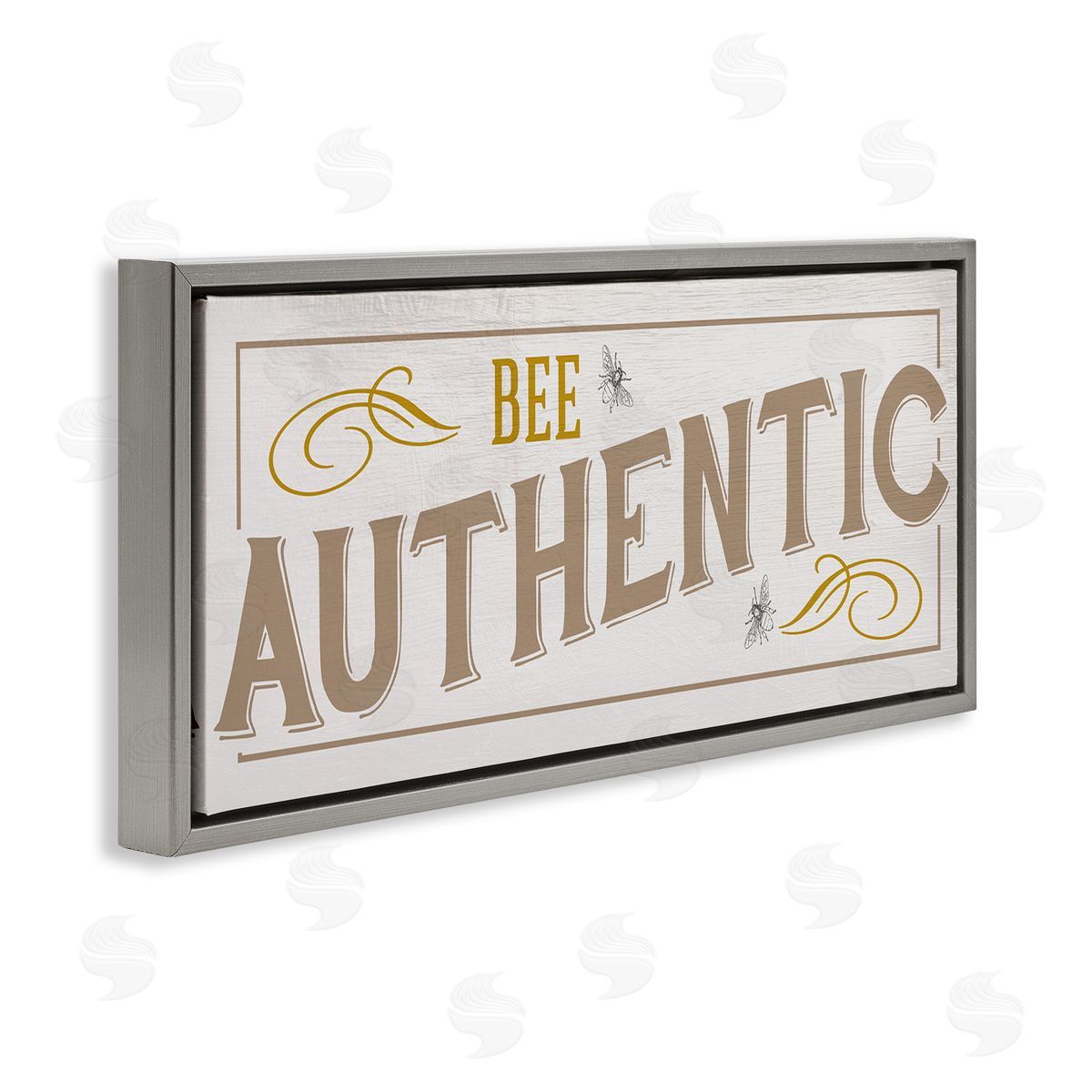 Stupell Studio Vintage Bee Authentic Sentiment Insect Pun