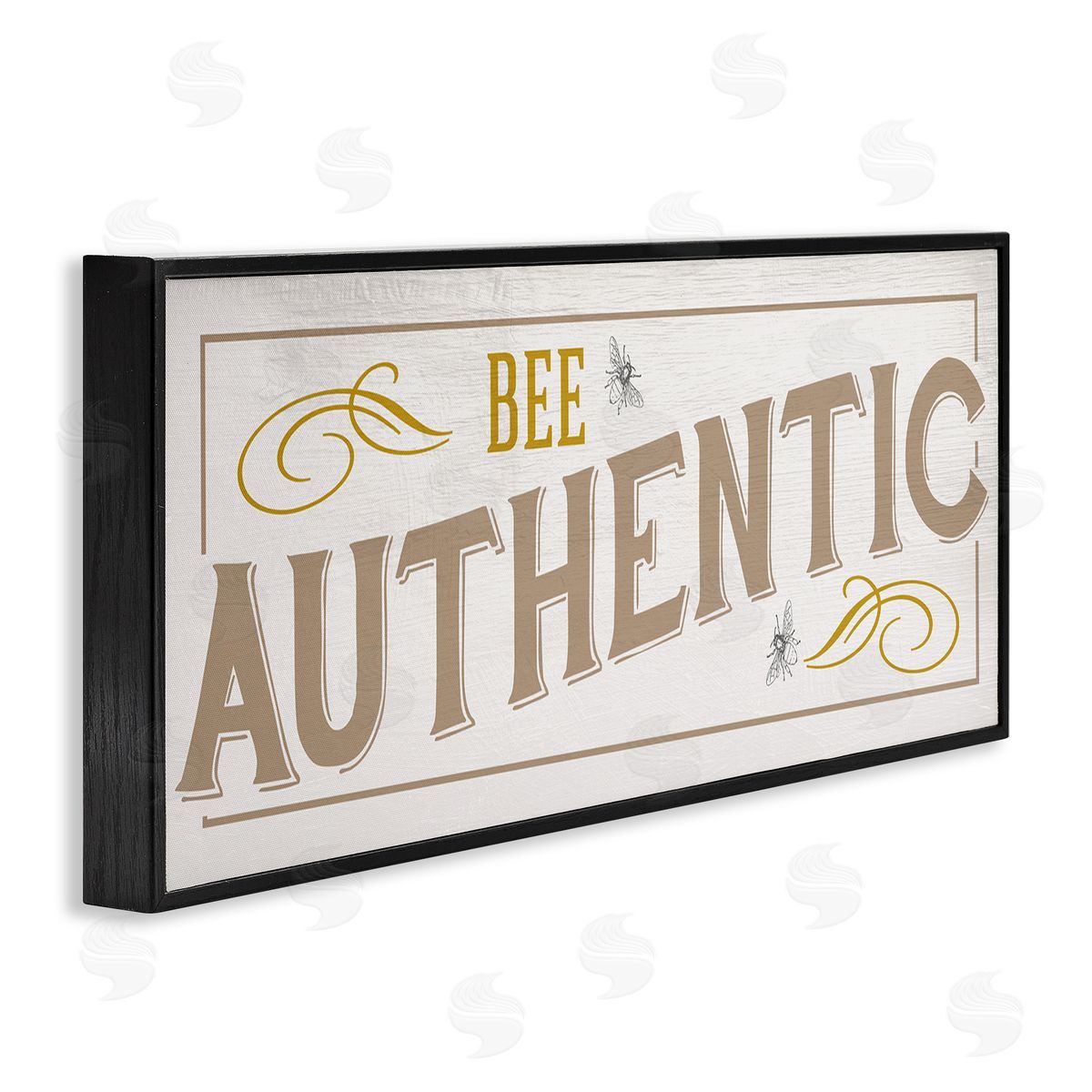 Stupell Studio Vintage Bee Authentic Sentiment Insect Pun