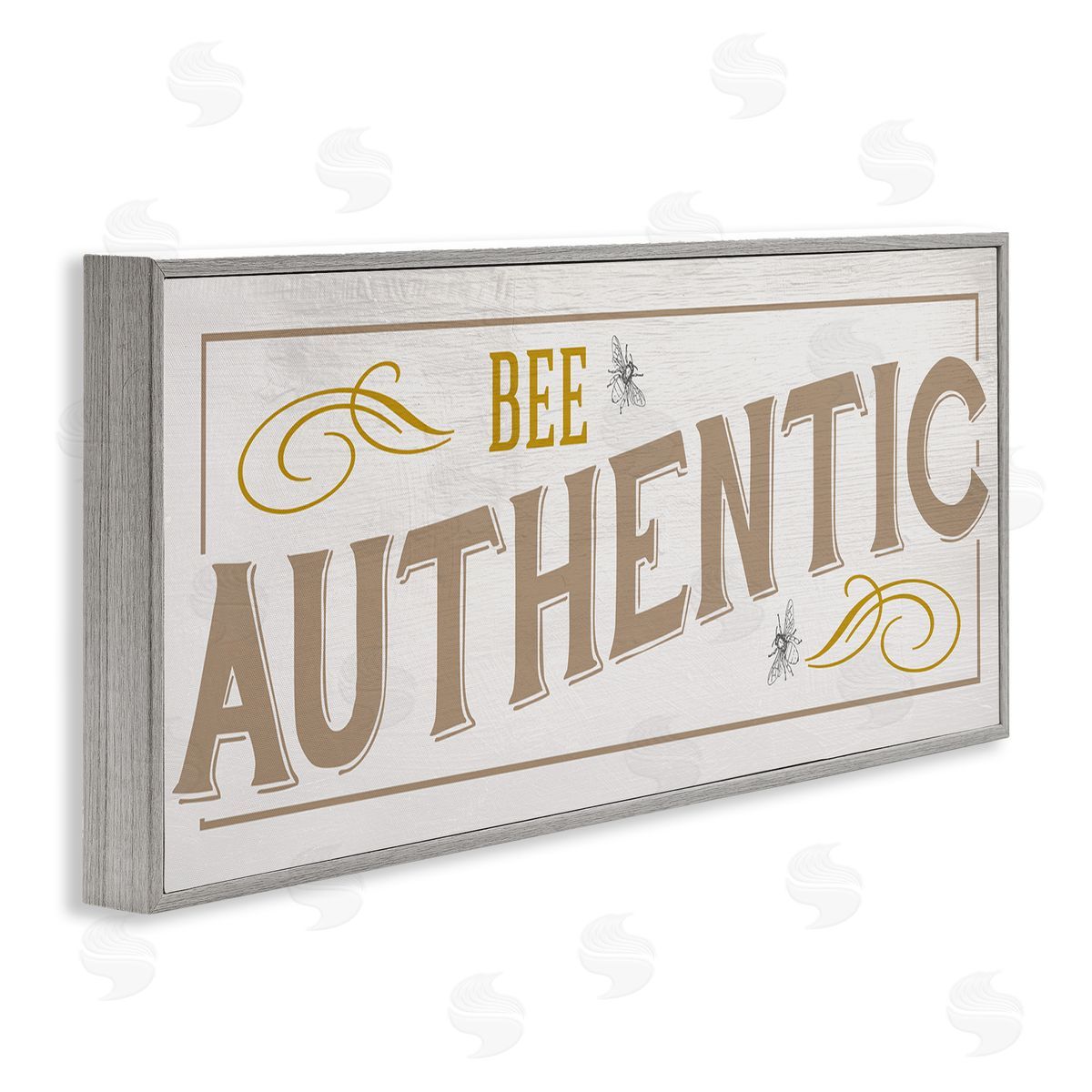 Stupell Studio Vintage Bee Authentic Sentiment Insect Pun