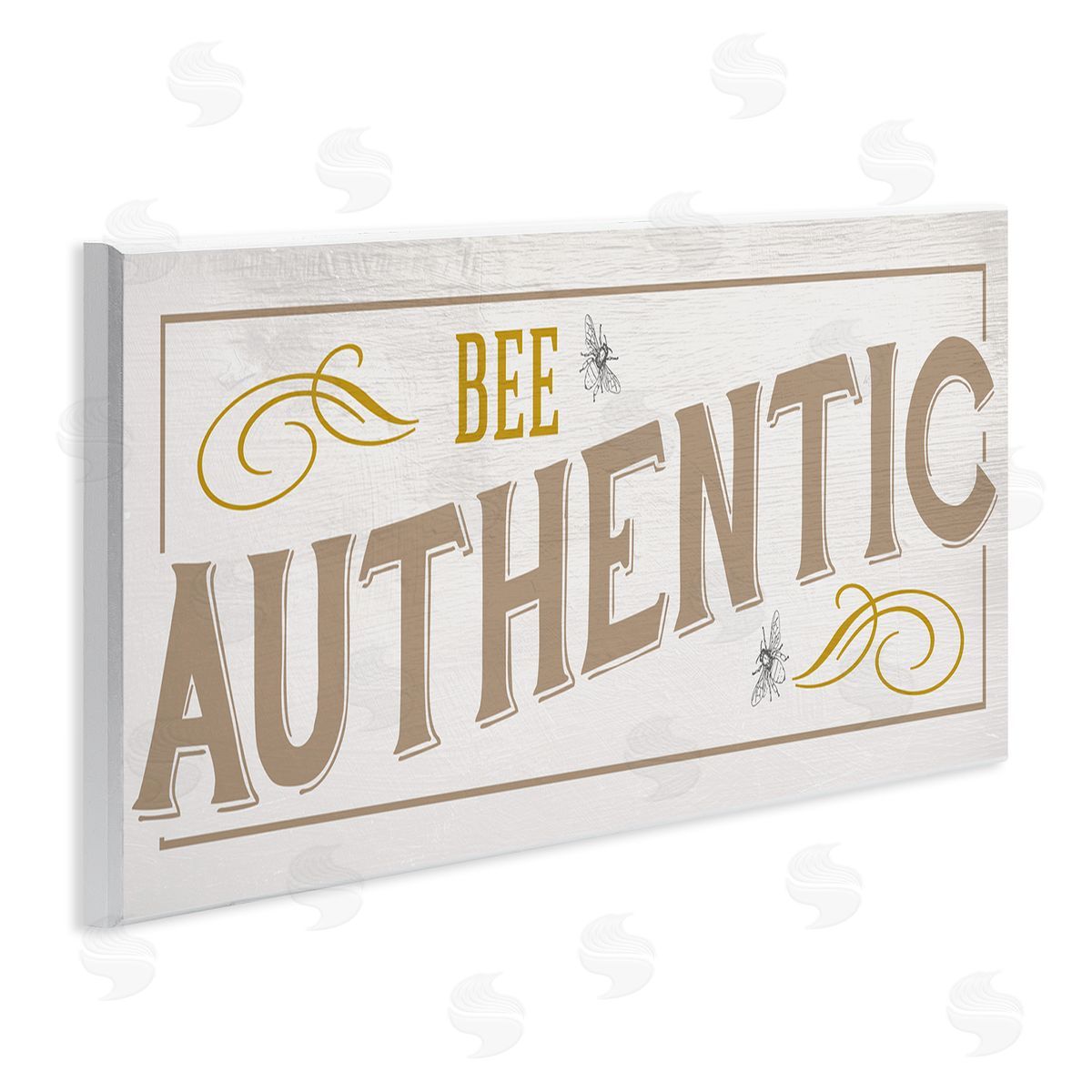 Stupell Studio Vintage Bee Authentic Sentiment Insect Pun