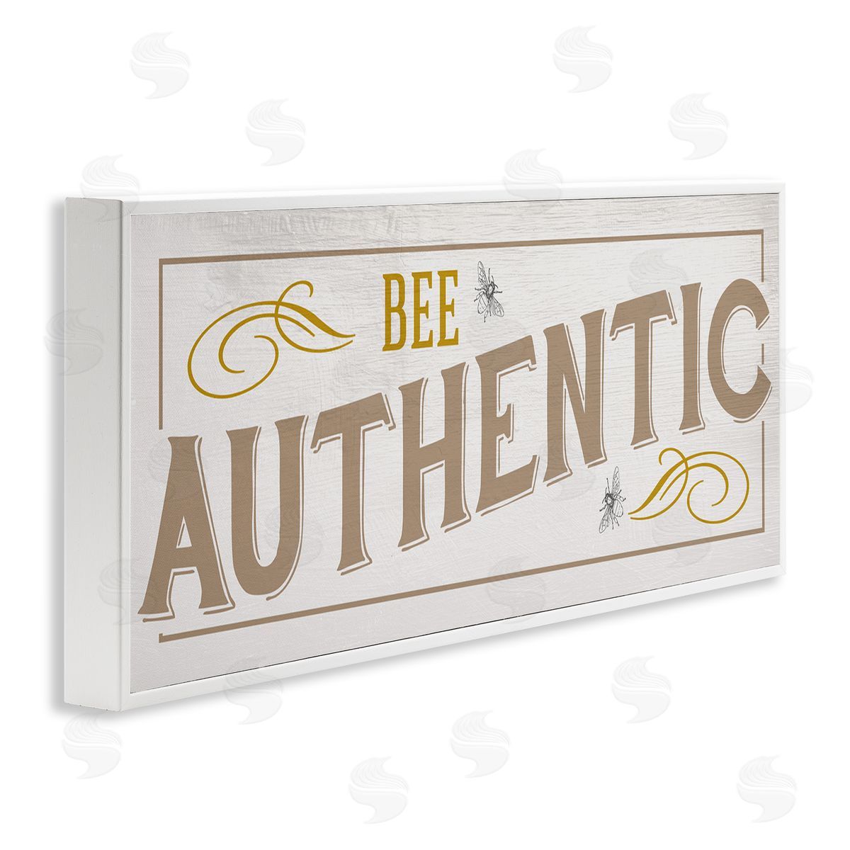 Stupell Studio Vintage Bee Authentic Sentiment Insect Pun