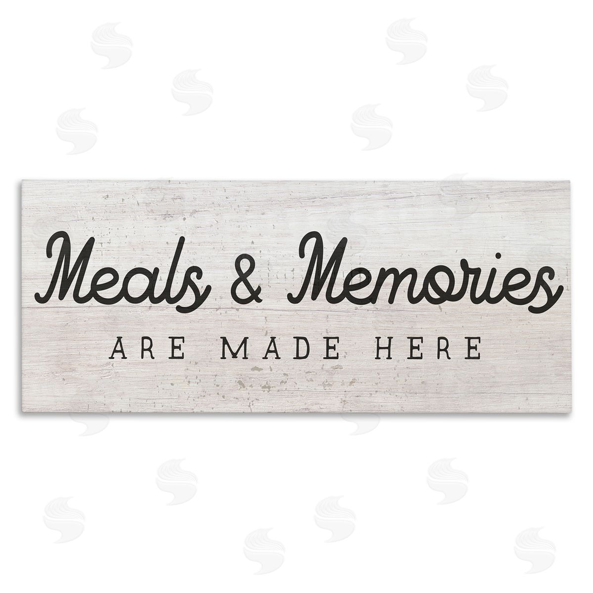 Meals & Memories Kitchen Sign Canvas Wall Art, Home Decor by Stupell Studio