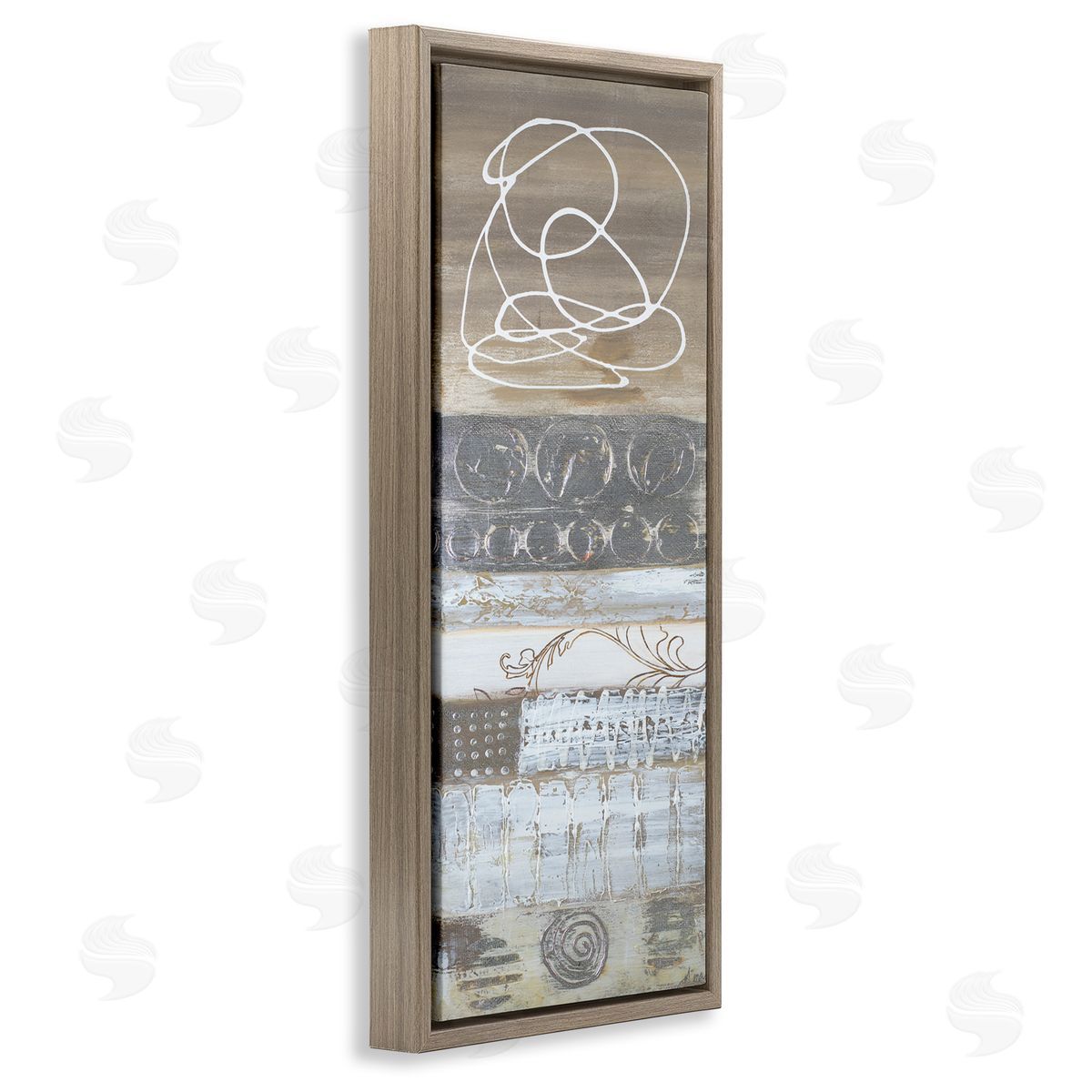 Gina Ritter Artistic Layers Abstract Pattern Stitching Circular Line Doodle 