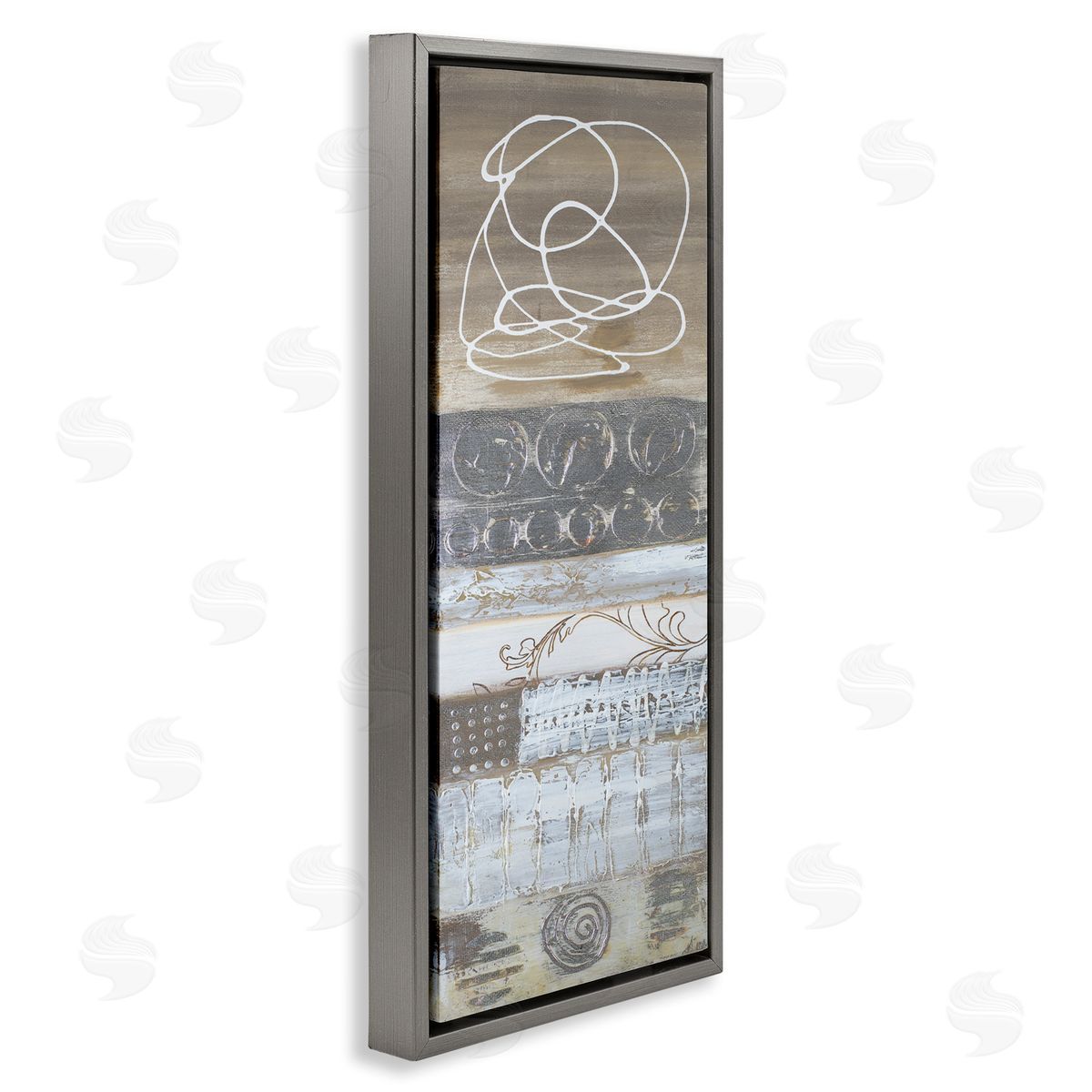 Gina Ritter Artistic Layers Abstract Pattern Stitching Circular Line Doodle 