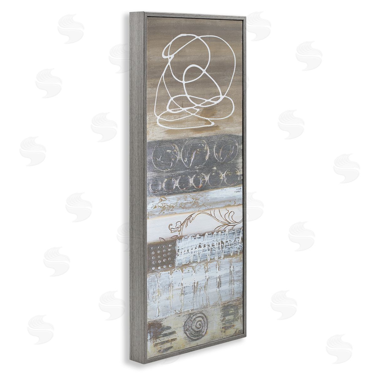 Gina Ritter Artistic Layers Abstract Pattern Stitching Circular Line Doodle 