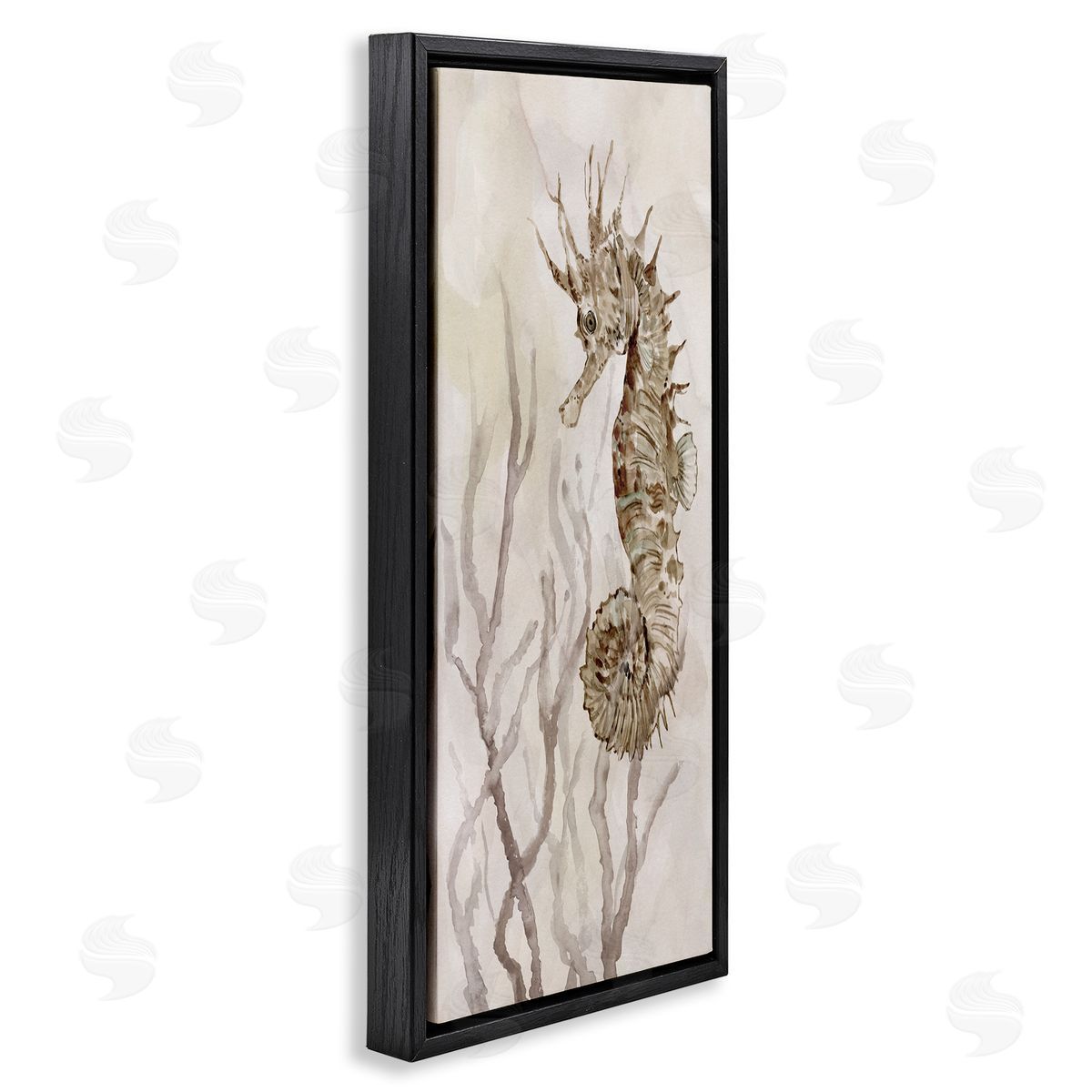 Carol Robinson Shy Seahorse Confined Fluid Seaweed Animal Sea Life