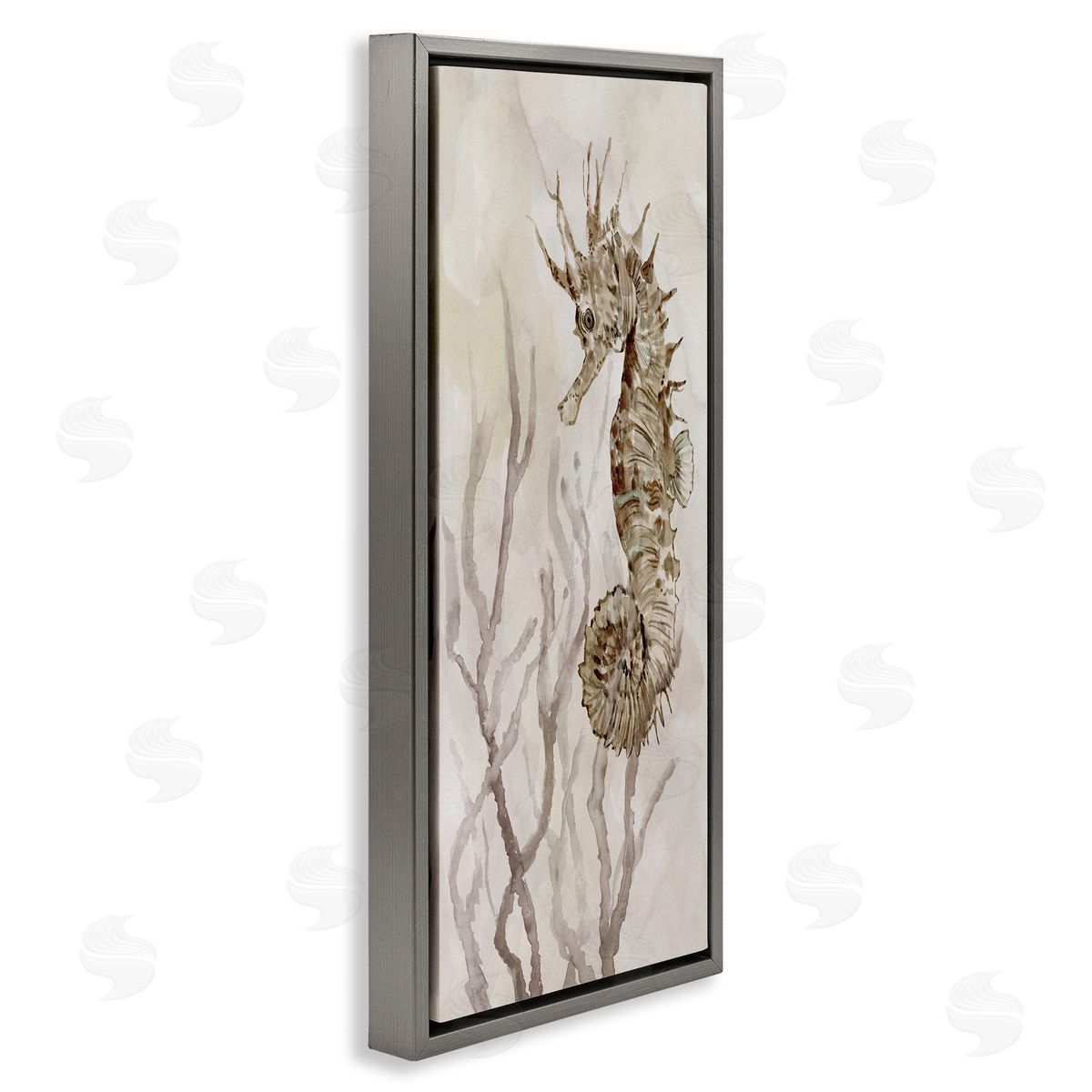 Carol Robinson Shy Seahorse Confined Fluid Seaweed Animal Sea Life