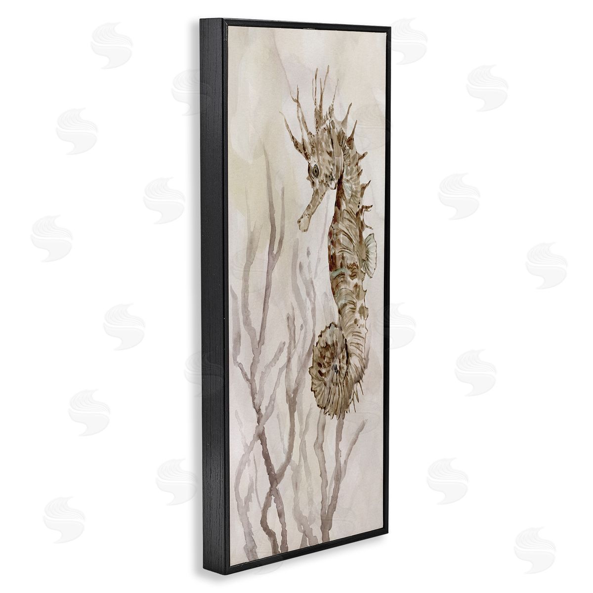 Carol Robinson Shy Seahorse Confined Fluid Seaweed Animal Sea Life