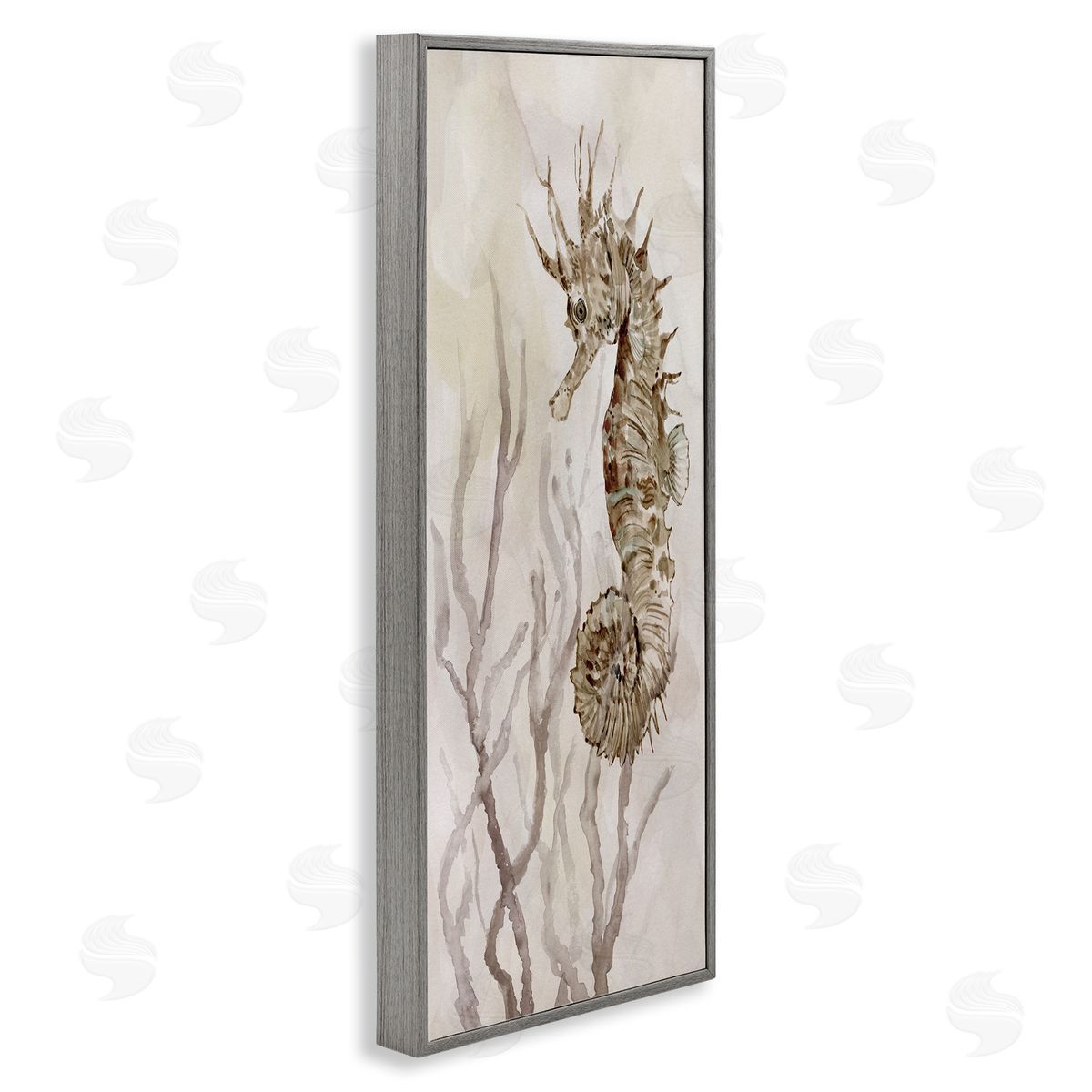 Carol Robinson Shy Seahorse Confined Fluid Seaweed Animal Sea Life