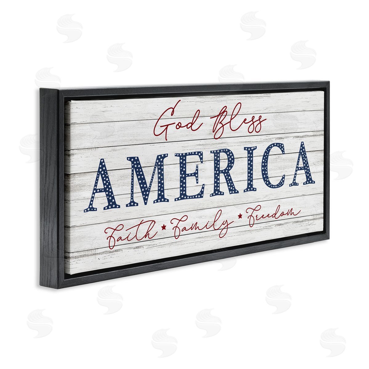 Natalie Carpentieri God Bless America Faith Family fr_sideeedom Hanging Sign