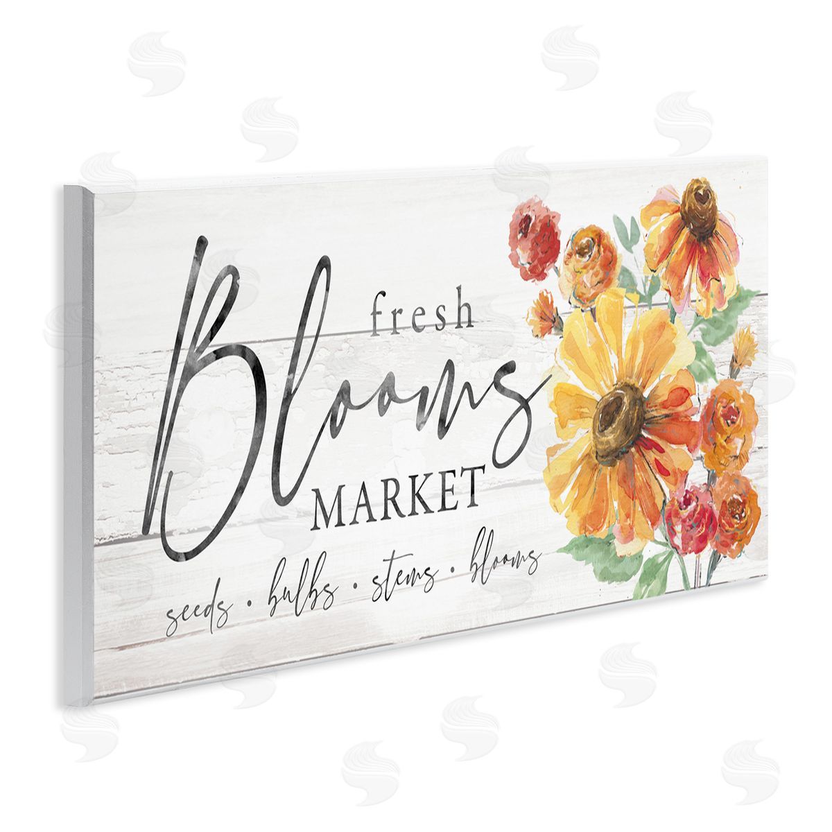 Courtney Morgenstern fr_sideesh Blooms Market Seeds Bulbs Stems Flower Illustration