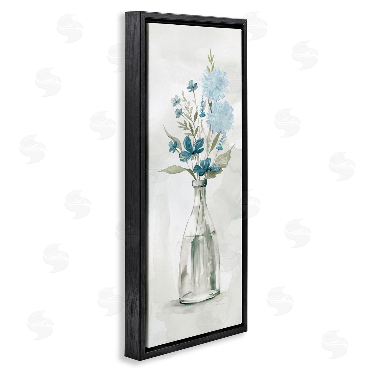 Carol Robinson Wild Blue Cornflowers Glass Jug Indoors Floral Bouquet