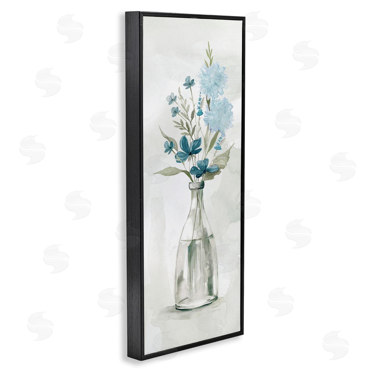 Carol Robinson Wild Blue Cornflowers Glass Jug Indoors Floral Bouquet