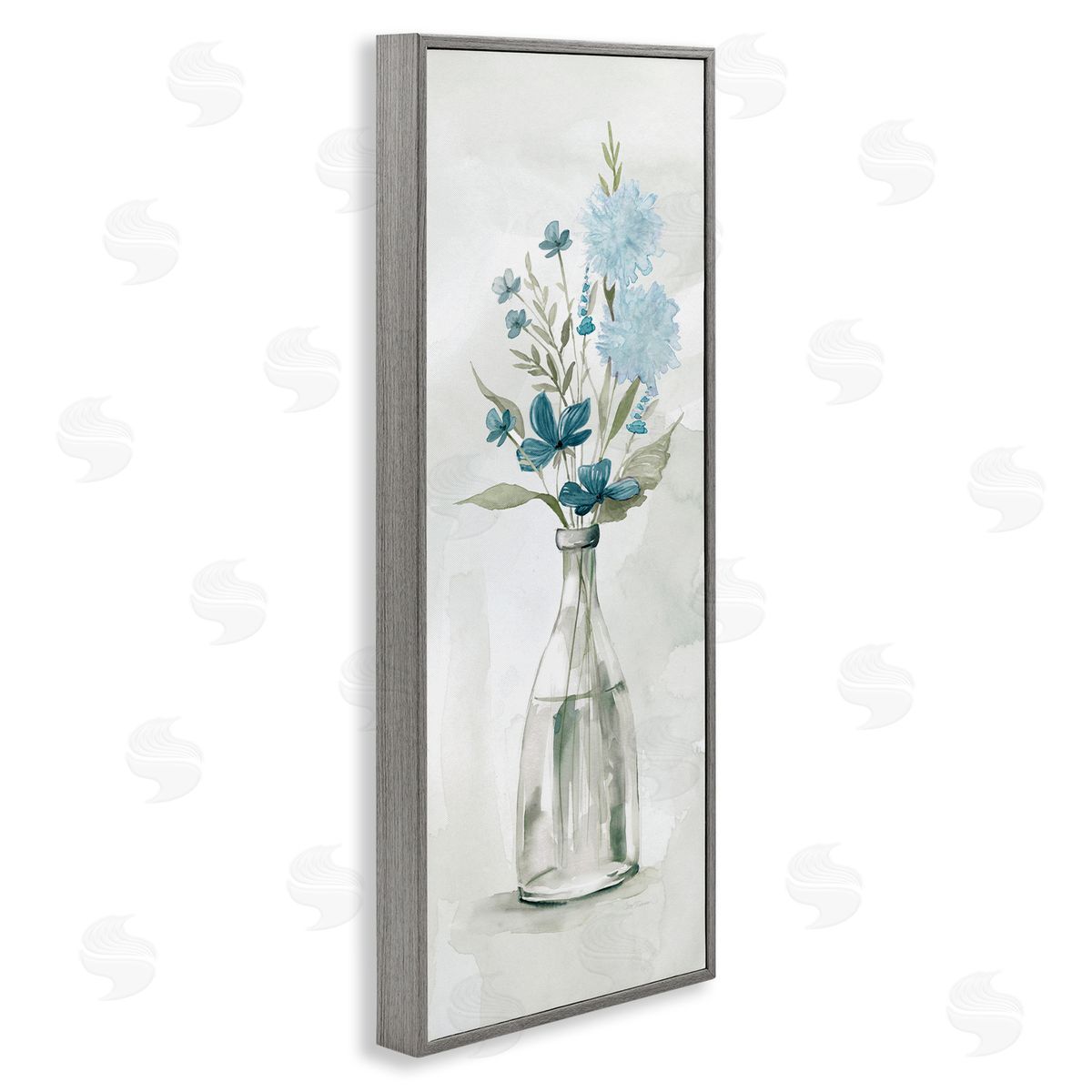 Carol Robinson Wild Blue Cornflowers Glass Jug Indoors Floral Bouquet