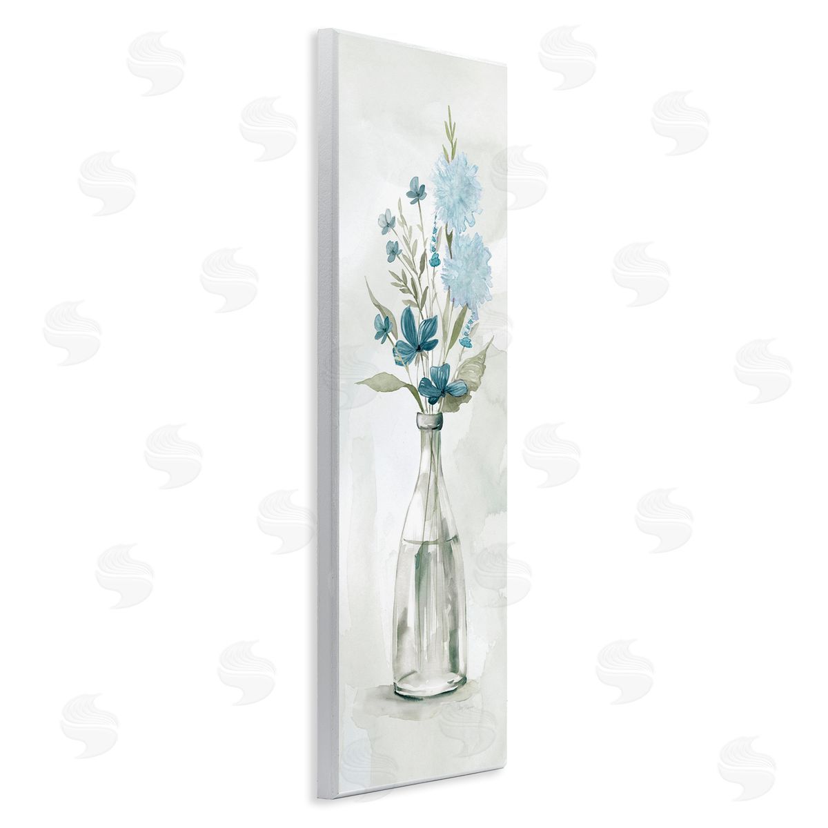 Carol Robinson Wild Blue Cornflowers Glass Jug Indoors Floral Bouquet