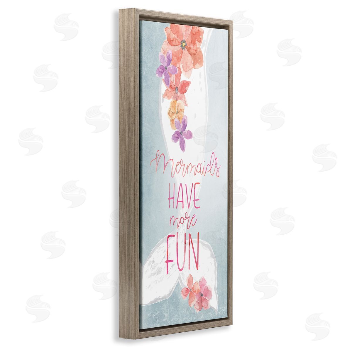 Yass Naffas Designs Mermaids Have Fun Flowered Siren Sleek Fish Tail  