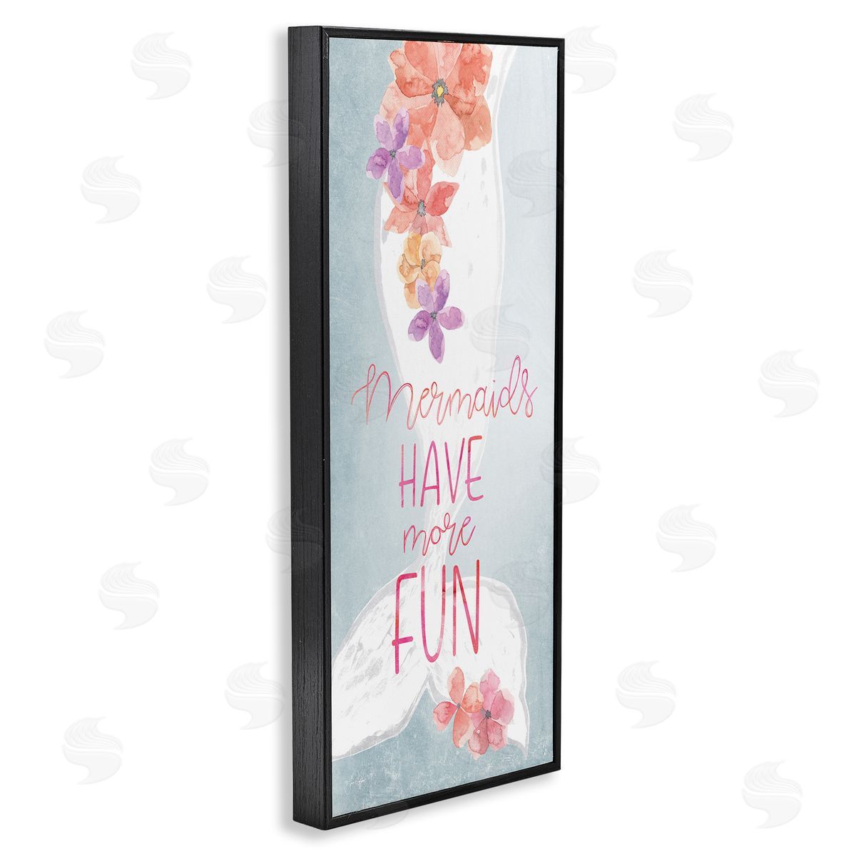 Yass Naffas Designs Mermaids Have Fun Flowered Siren Sleek Fish Tail  