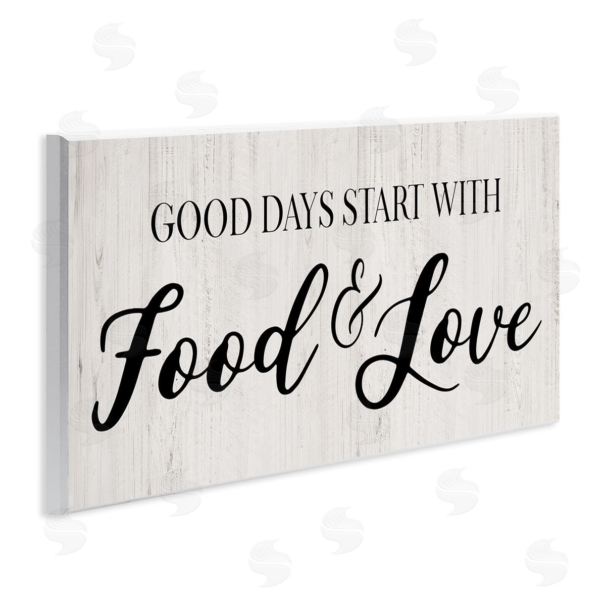 CAD Designs Good Days Start with Food Love Kitchen Sign