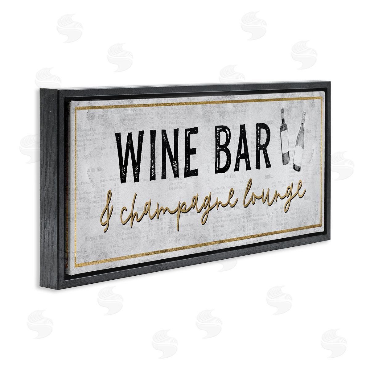 Natalie Carpentieri Wine Bar Champagne Lounge Distressed Vintage Kitchen Sign