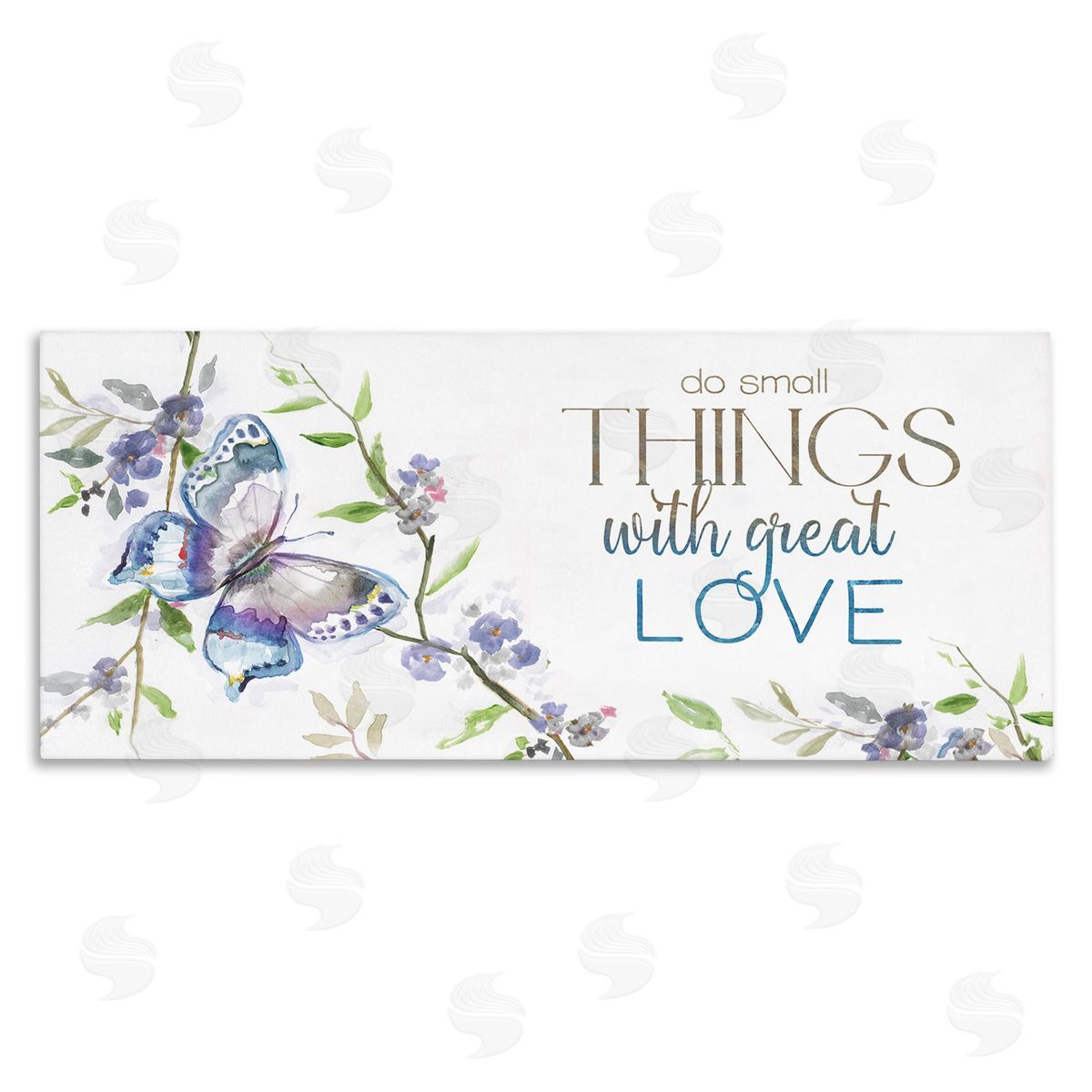 Nan Do Things with Love Leaf Flower Branches Butterfly