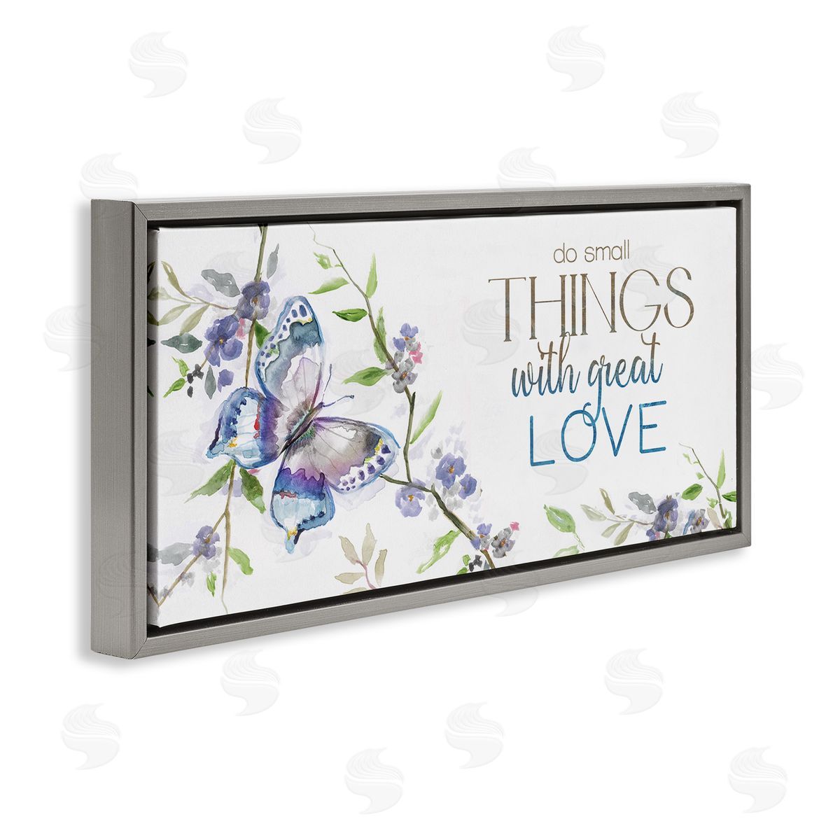 Nan Do Things with Love Leaf Flower Branches Butterfly