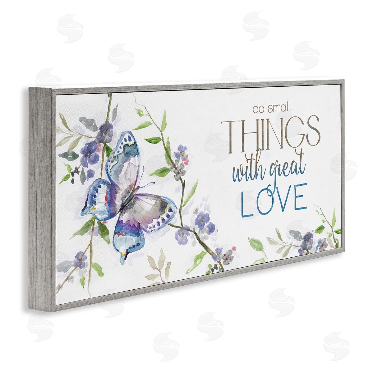 Nan Do Things with Love Leaf Flower Branches Butterfly