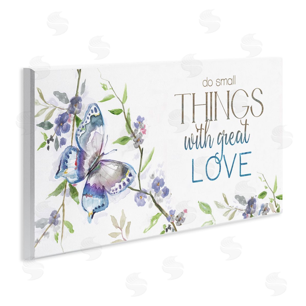 Nan Do Things with Love Leaf Flower Branches Butterfly