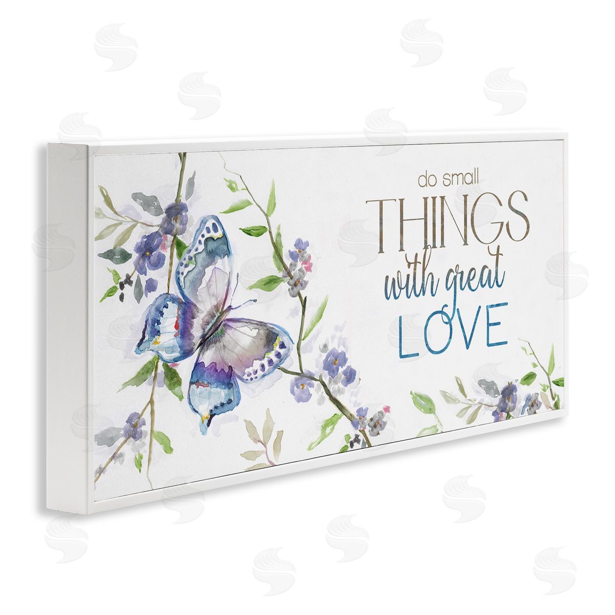 Nan Do Things with Love Leaf Flower Branches Butterfly