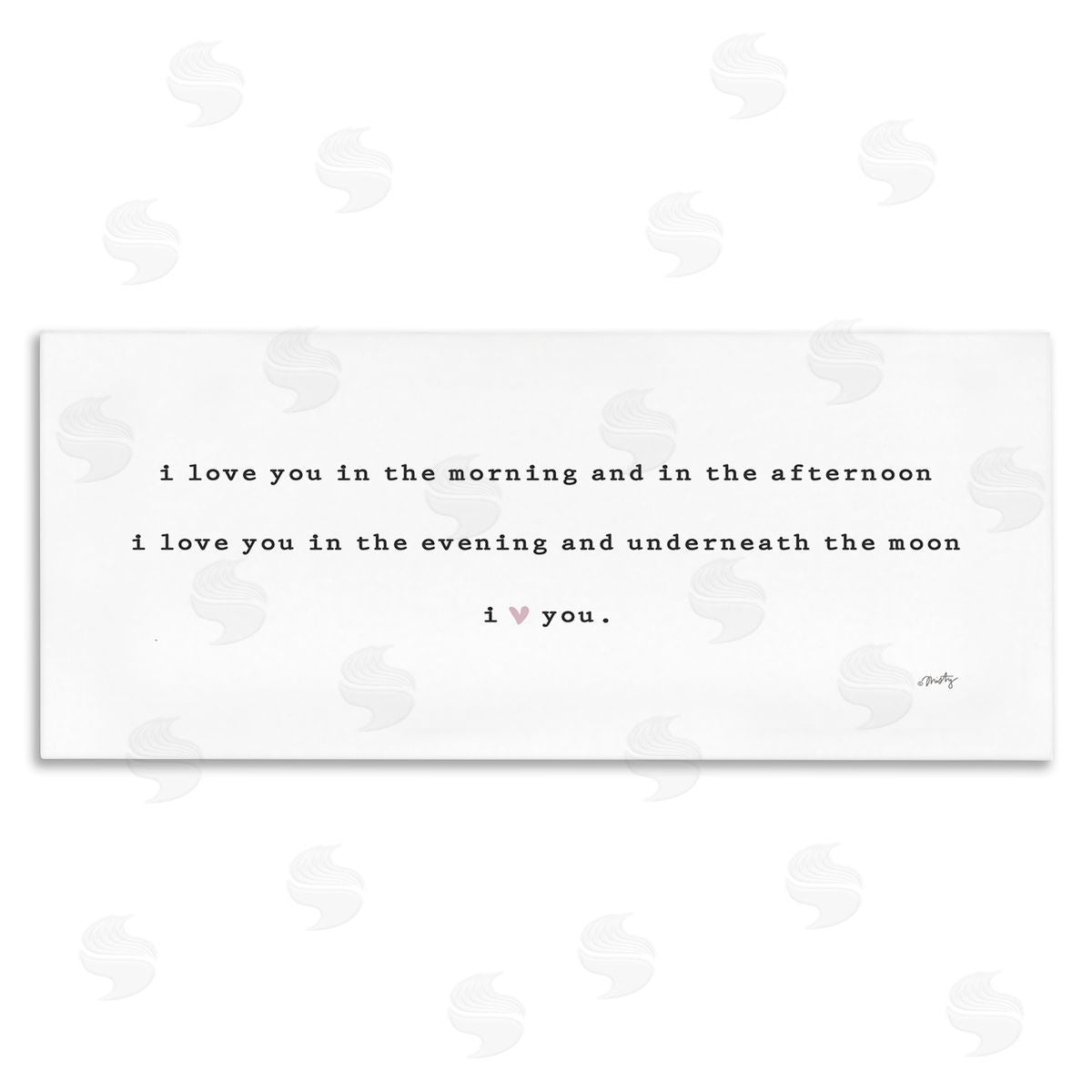 Misty Michelle Love You In The Morning Afternoon Evening Romantic Phrase