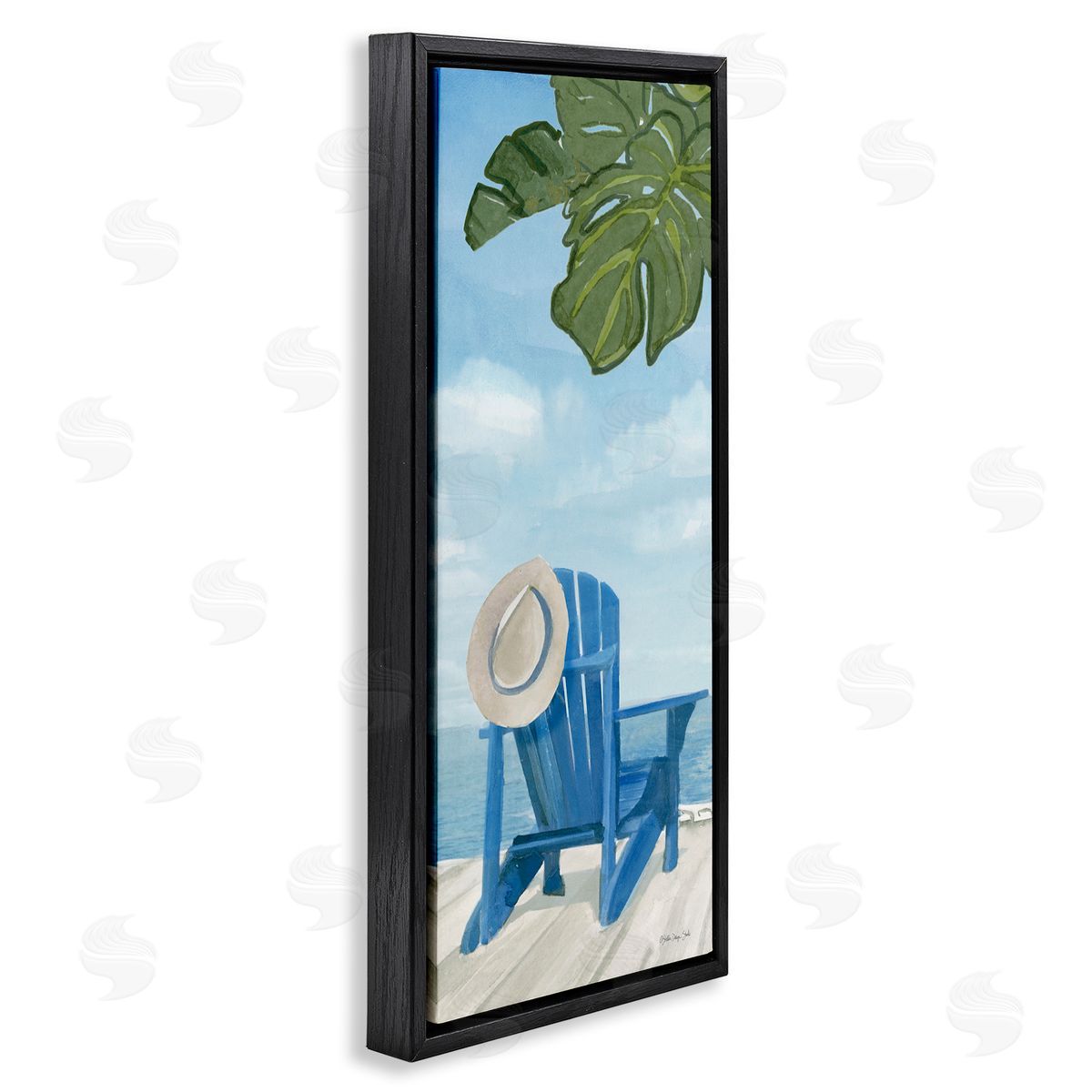 Stellar Design Studio Botanical Beach Chair Hat Ocean View Waterfr_sideont Botanicals