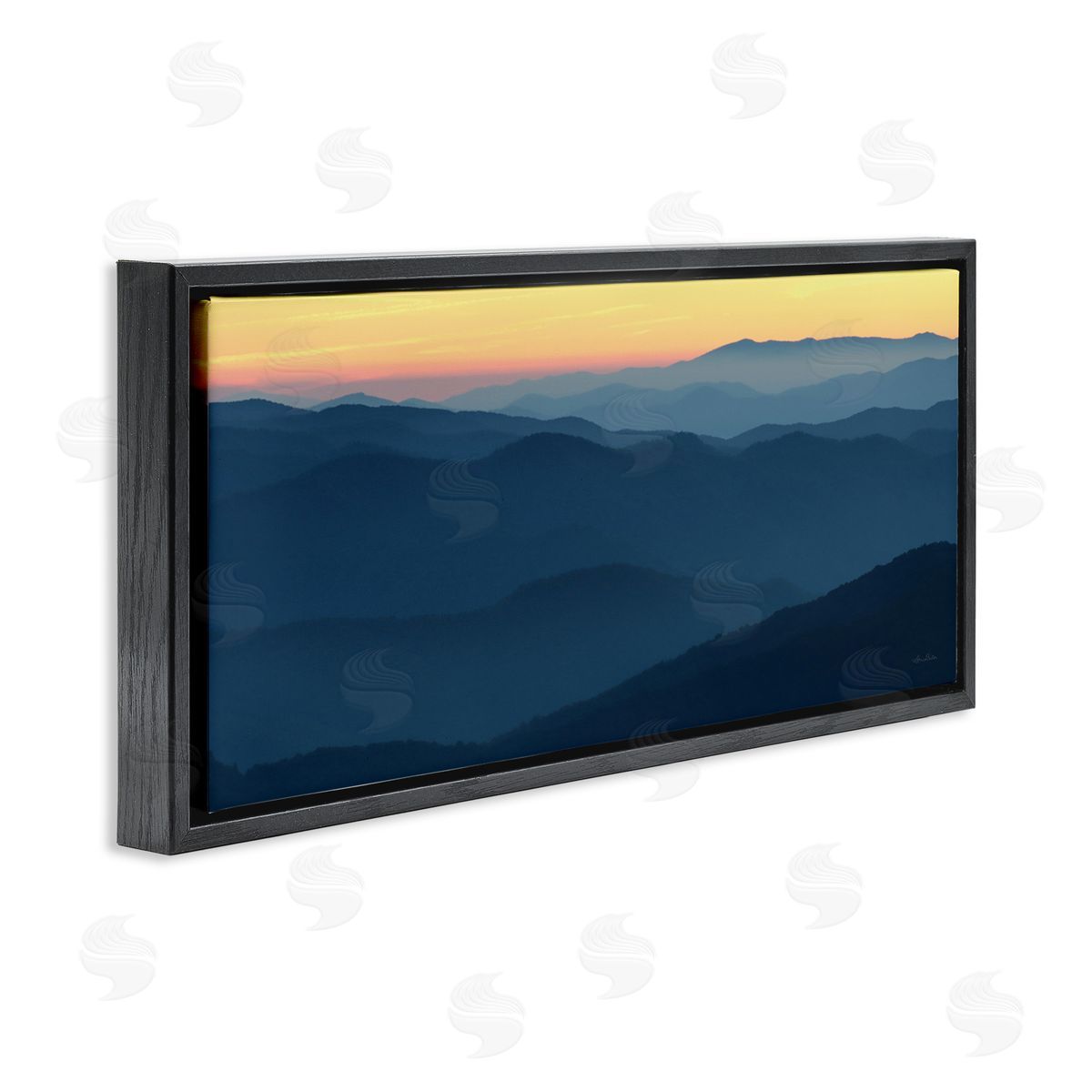 Lori Deiter Panoramic Horizon Sunset Sunrise Blue Mountain Range 