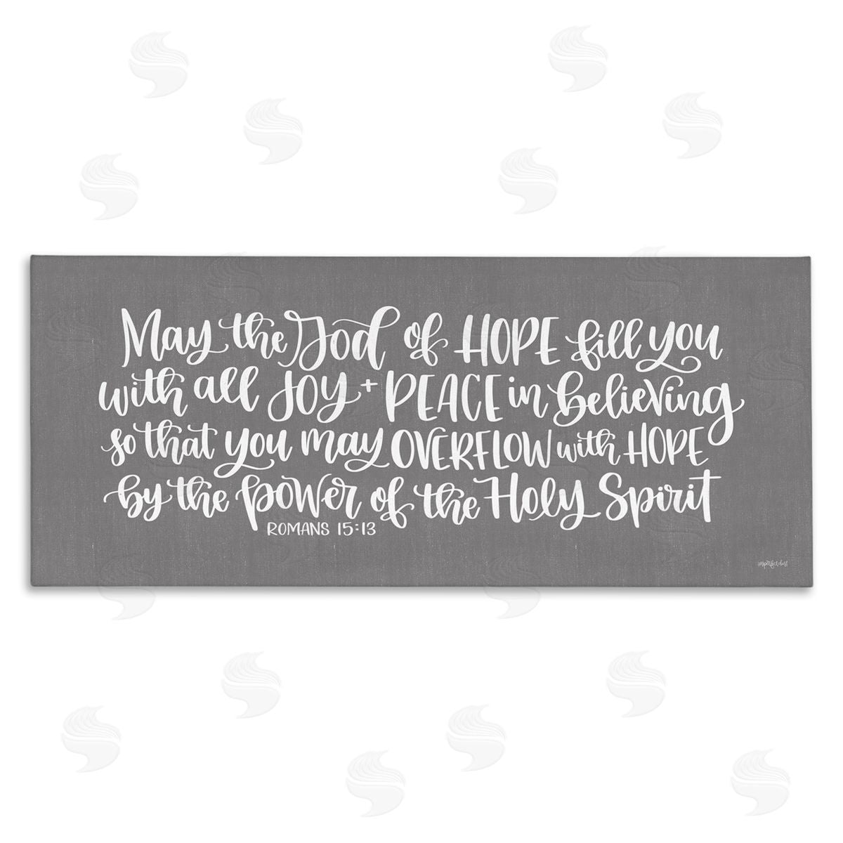 Imperfect Dust May God of Hope Motivational Faith Phrase Romans 15:13