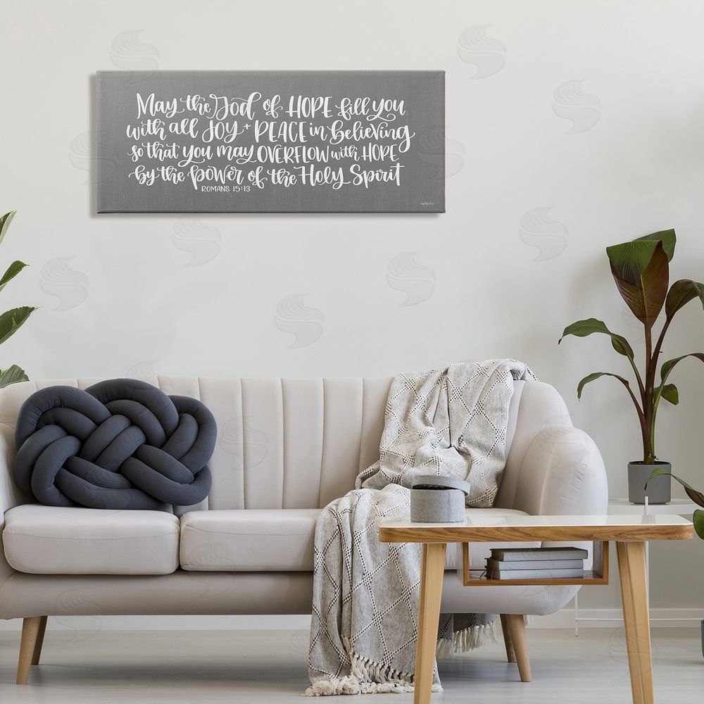 Imperfect Dust May God of Hope Motivational Faith Phrase Romans 15:13