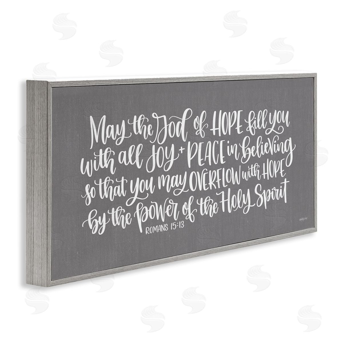 Imperfect Dust May God of Hope Motivational Faith Phrase Romans 15:13