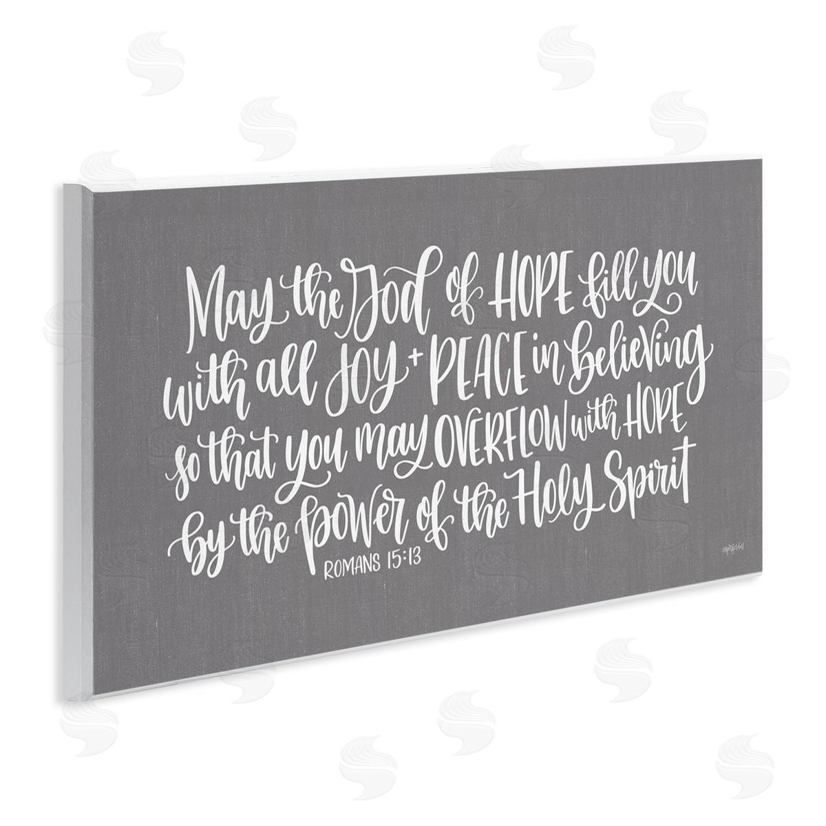 Imperfect Dust May God of Hope Motivational Faith Phrase Romans 15:13