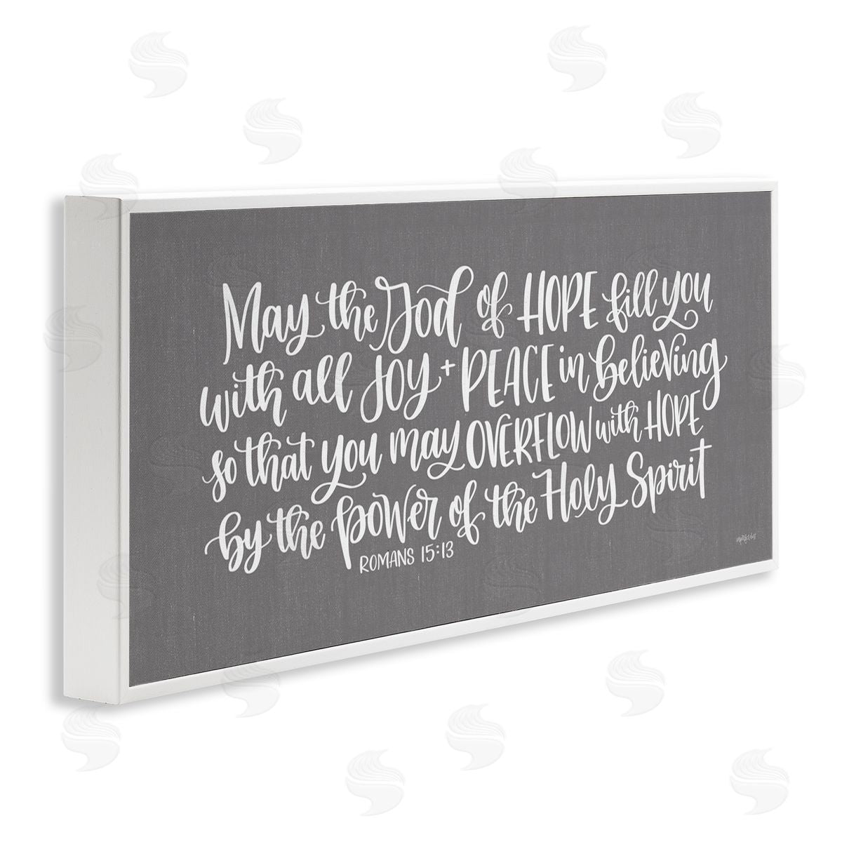 Imperfect Dust May God of Hope Motivational Faith Phrase Romans 15:13