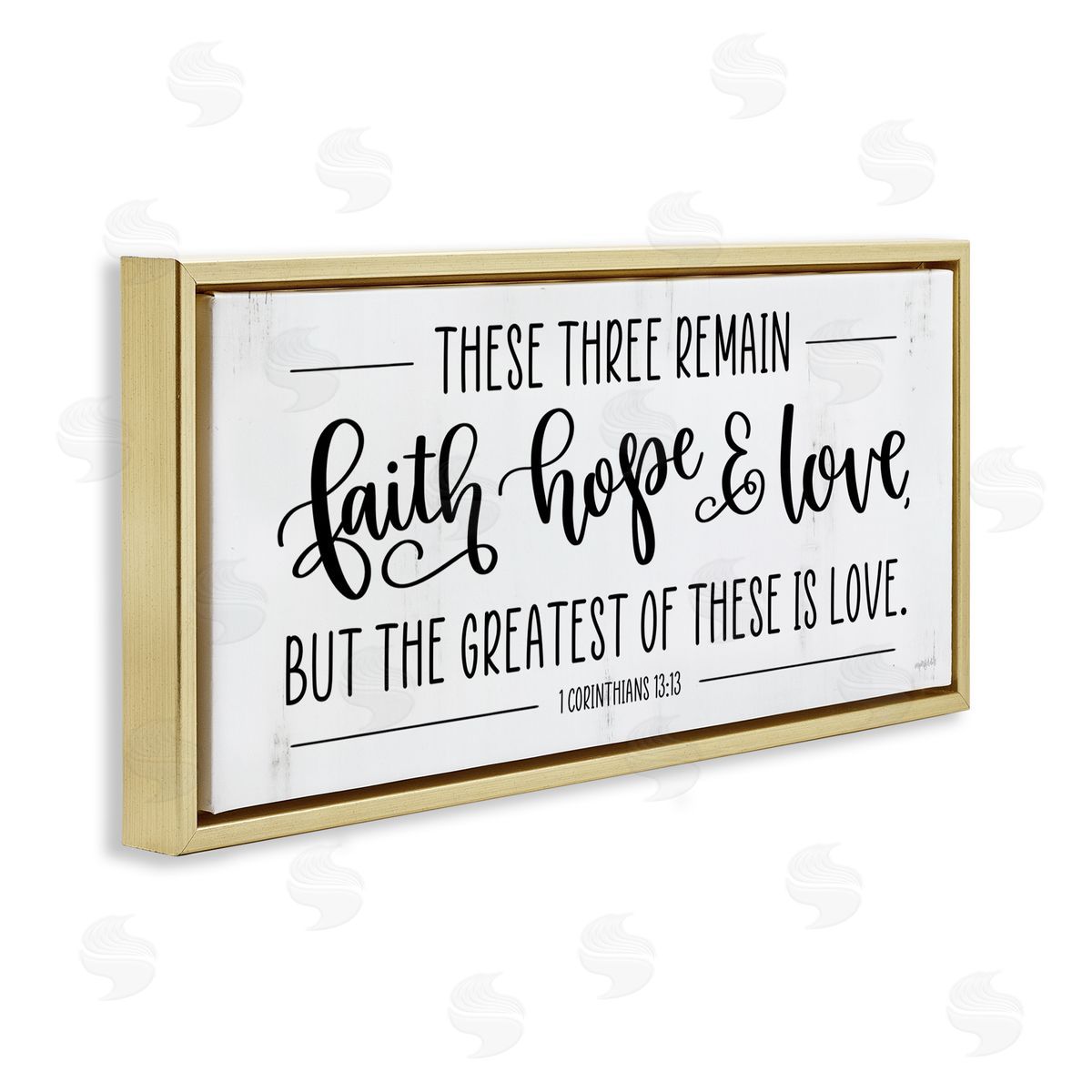 Imperfect Dust Three Remain Faith Hope Love Phrase 1 Corinthians 13:13